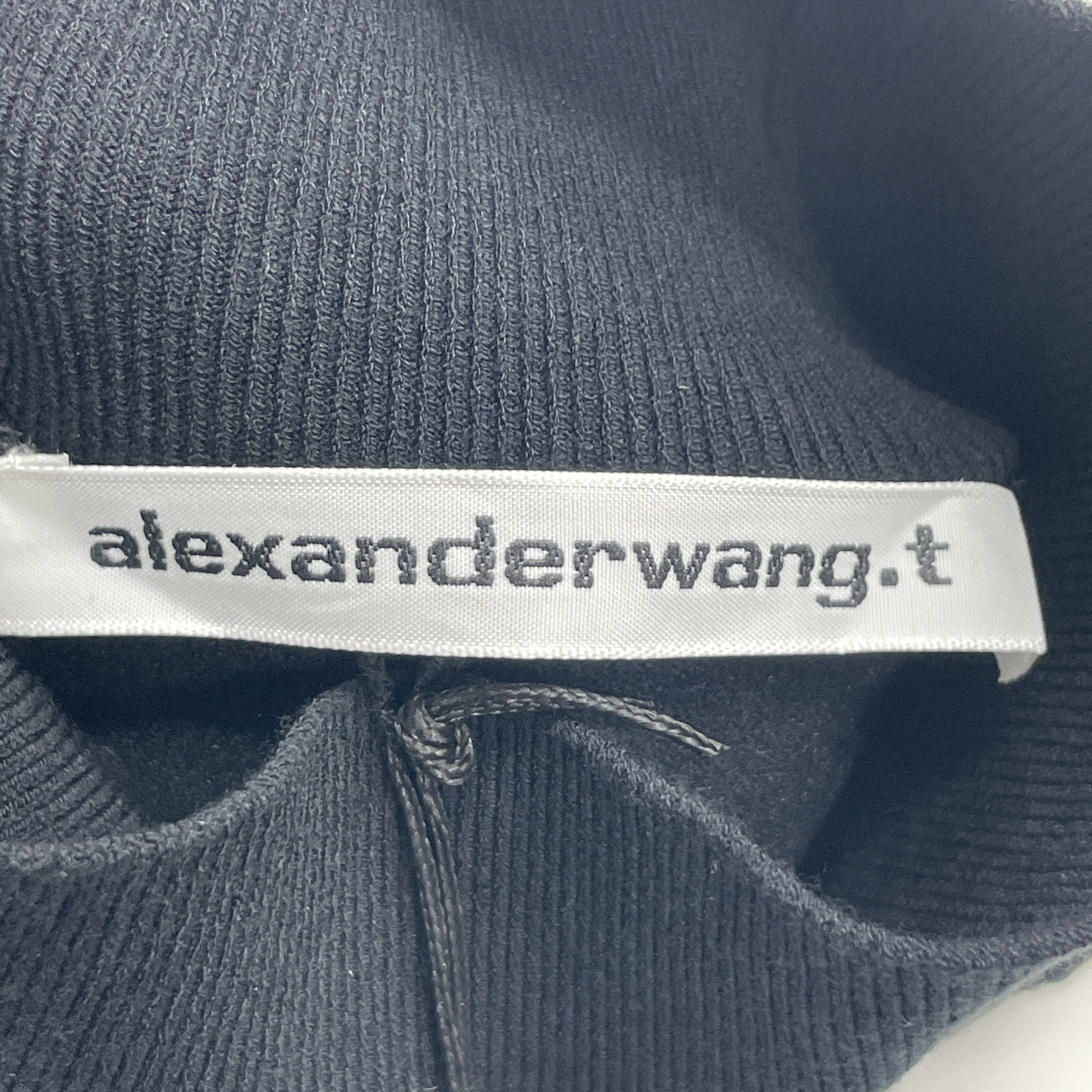 Alexander Wang Alexander Wang Logo Jacquard Turtleneck Top Size S Size S / US 4 / IT 40 - 3 Thumbnail