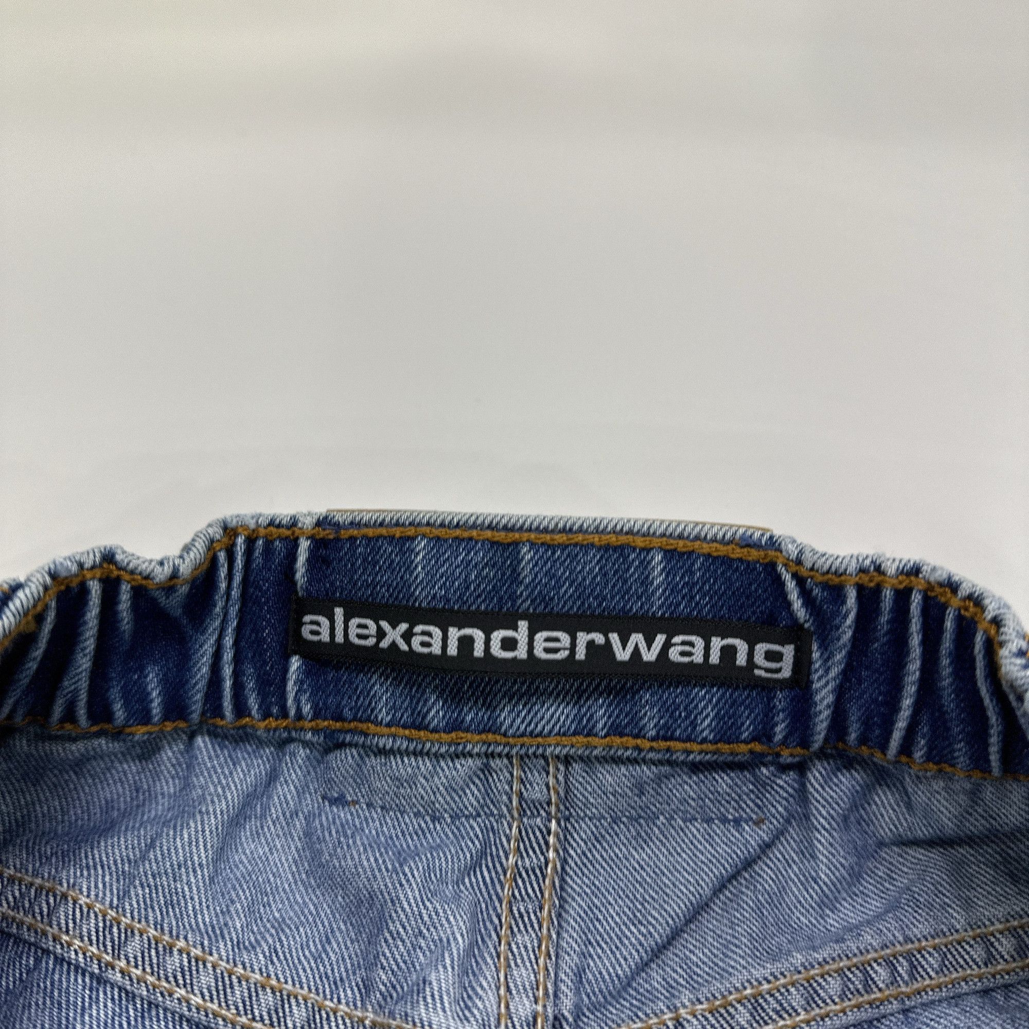 Alexander Wang Alexander Wang Logo Tape Jeans Size 25 Size 25" / US 0 / IT 36 - 3 Thumbnail