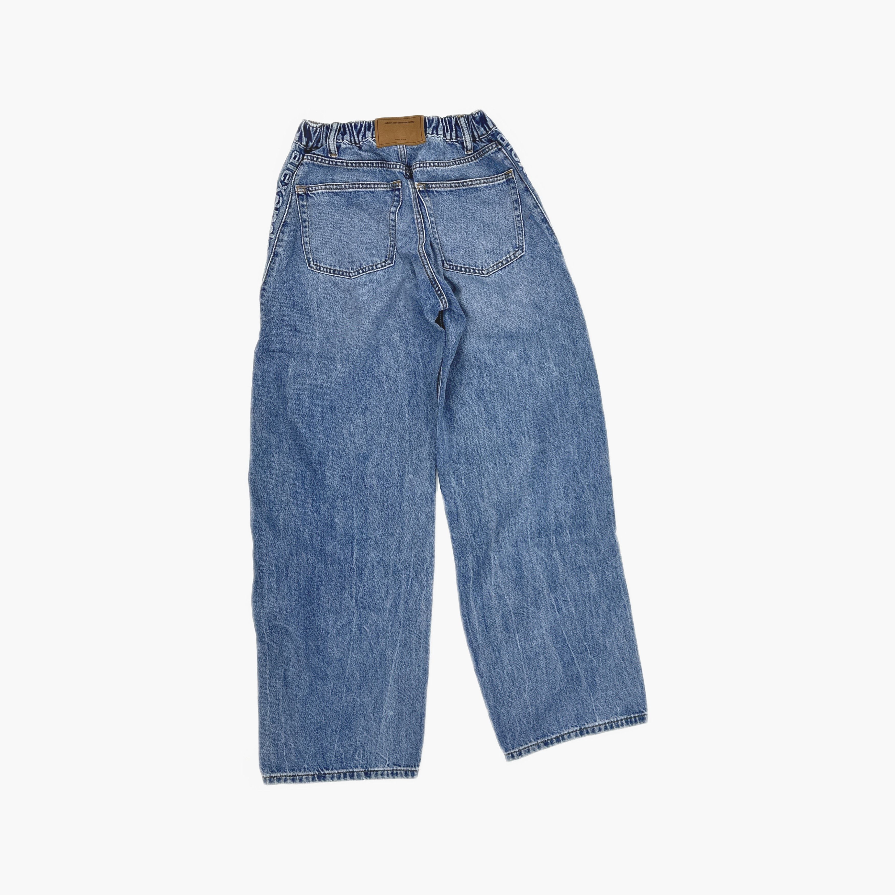Alexander Wang Alexander Wang Logo Tape Jeans Size 25 Size 25" / US 0 / IT 36 - 2 Thumbnail
