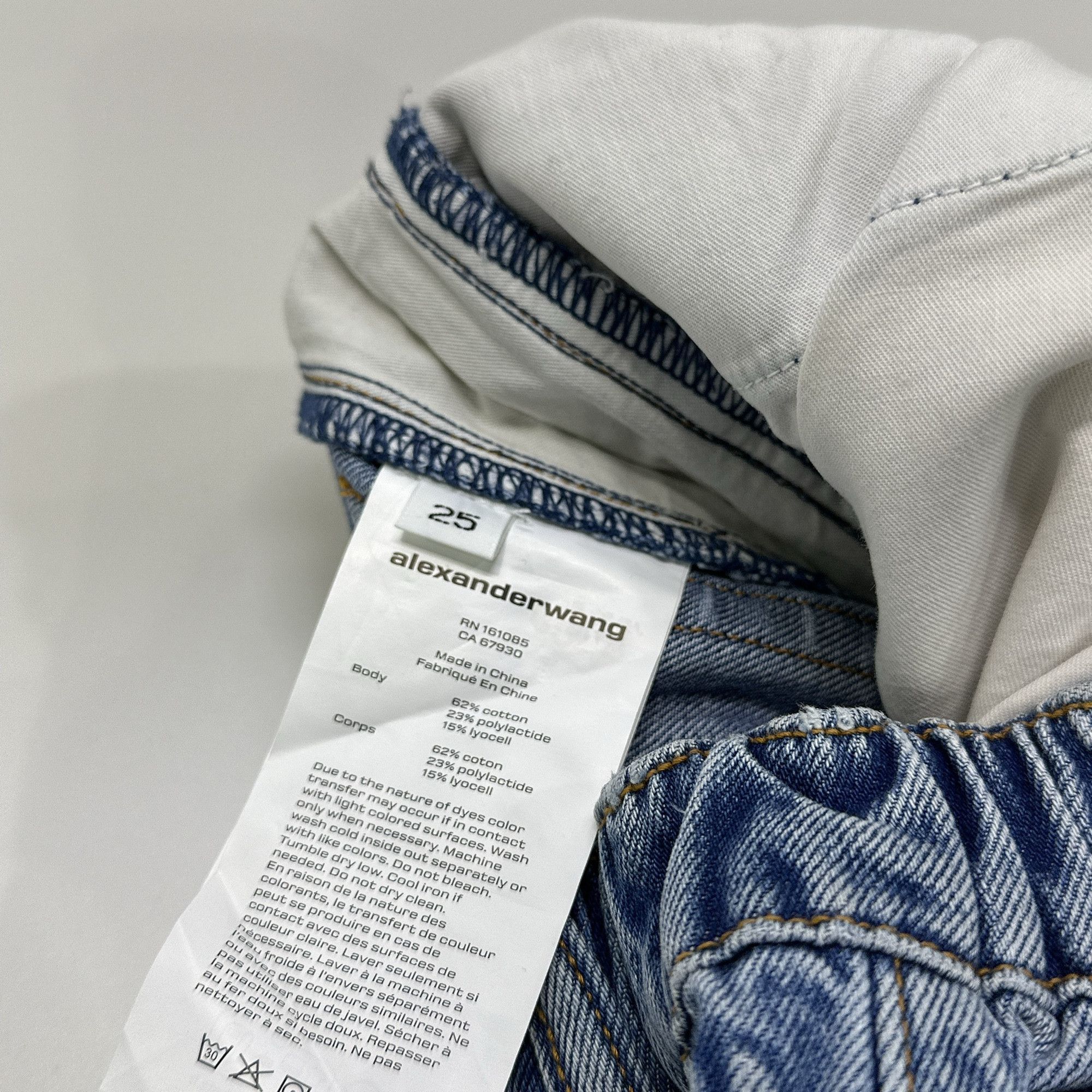 Alexander Wang Alexander Wang Logo Tape Jeans Size 25 Size 25" / US 0 / IT 36 - 4 Thumbnail
