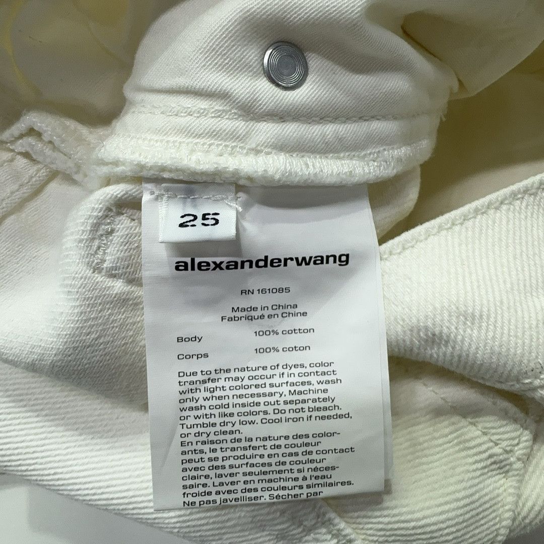 Alexander Wang Alexander Wang Cargo Pants White Size 25 Size 25" / US 0 / IT 36 - 4 Thumbnail