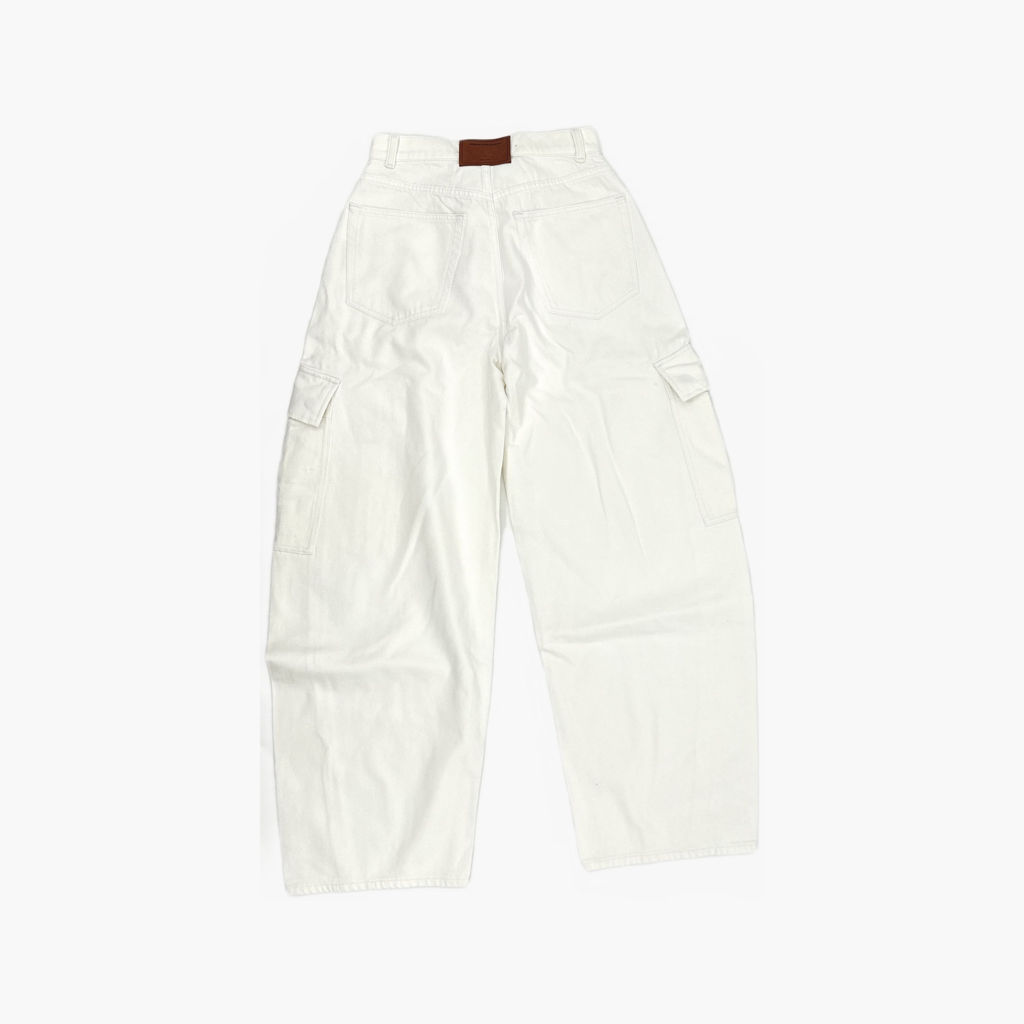 Alexander Wang Alexander Wang Cargo Pants White Size 25 Size 25" / US 0 / IT 36 - 2 Thumbnail