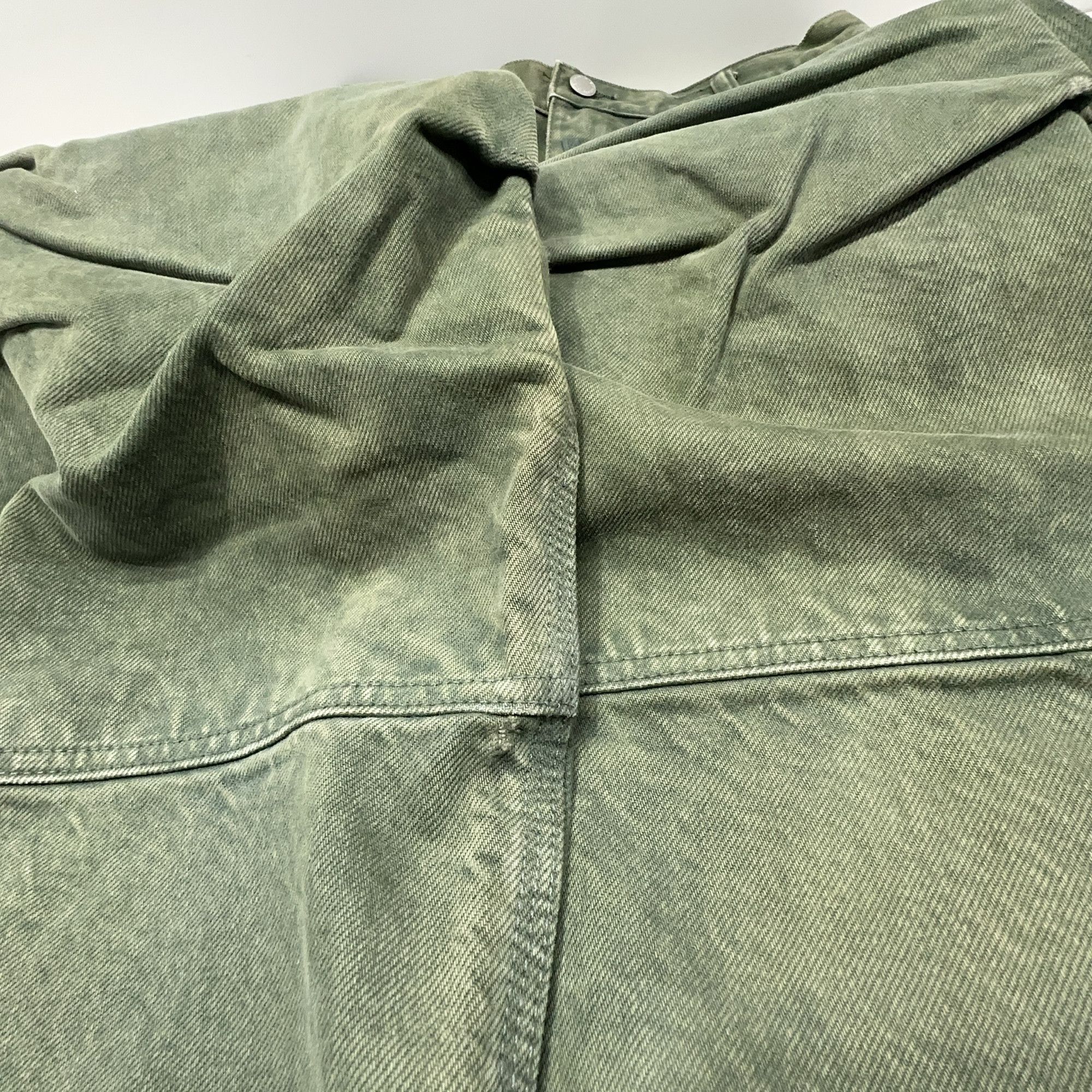 Alexander Wang Alexander Wang Green Tapered Cotton Pants Size 27 Size 27" / US 4 / IT 40 - 9 Thumbnail