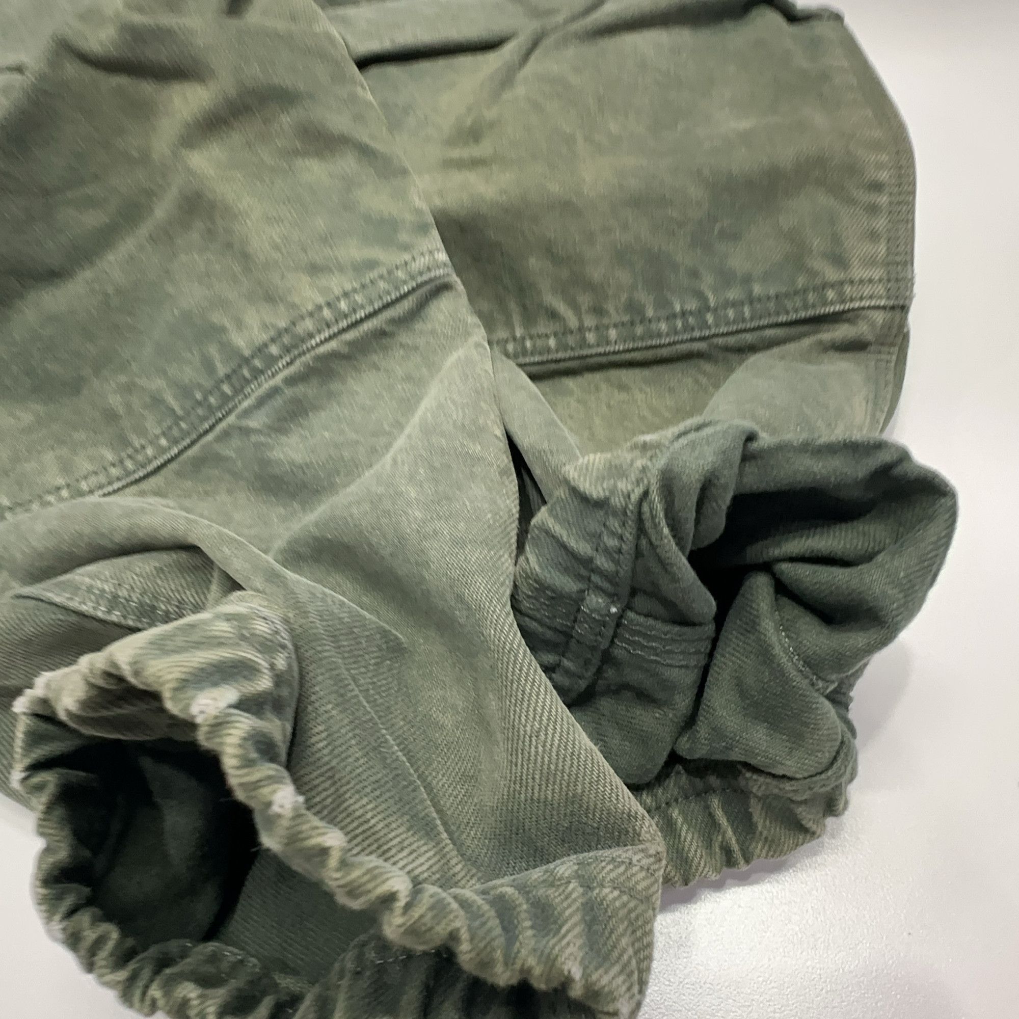 Alexander Wang Alexander Wang Green Tapered Cotton Pants Size 27 Size 27" / US 4 / IT 40 - 14 Thumbnail