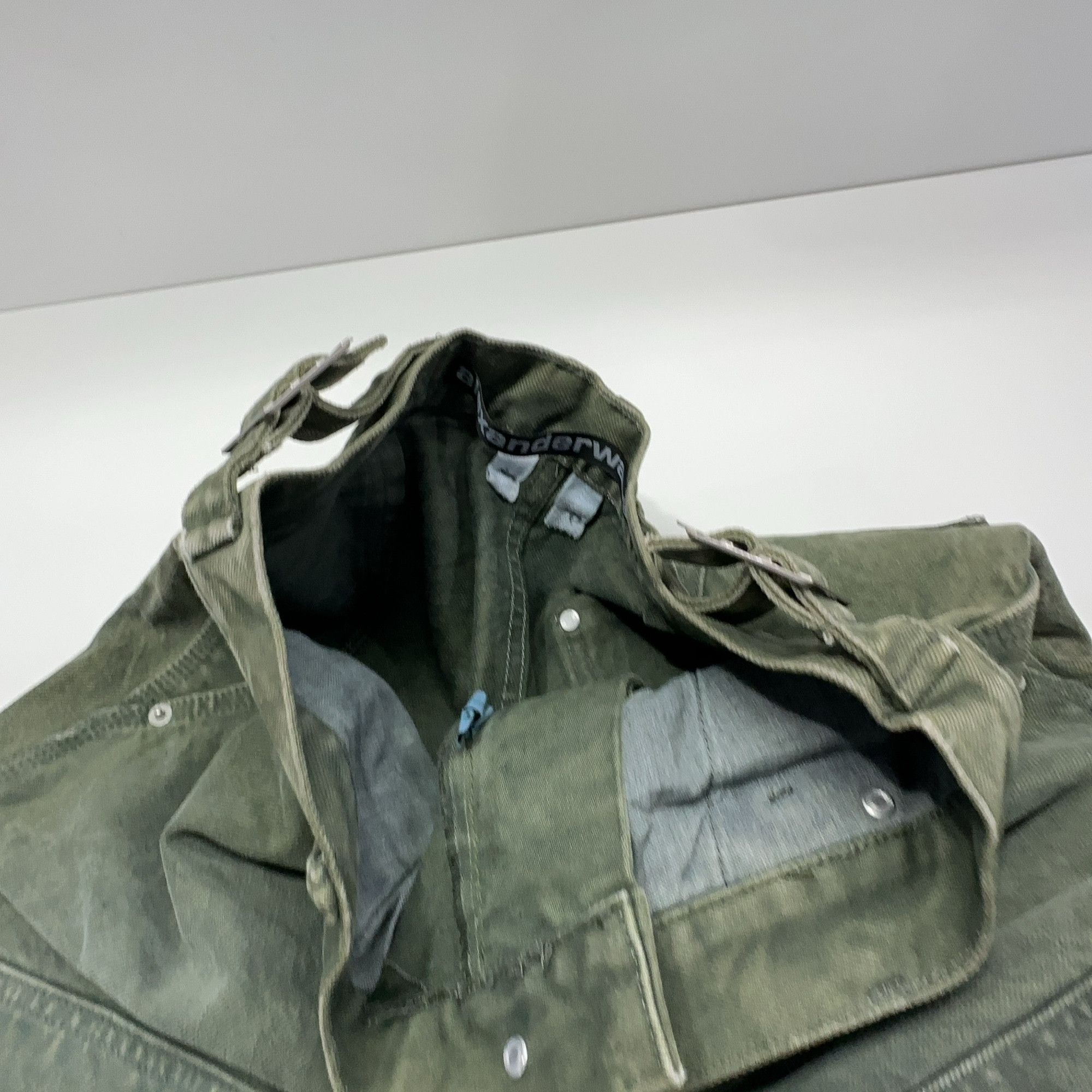 Alexander Wang Alexander Wang Green Tapered Cotton Pants Size 27 Size 27" / US 4 / IT 40 - 11 Thumbnail