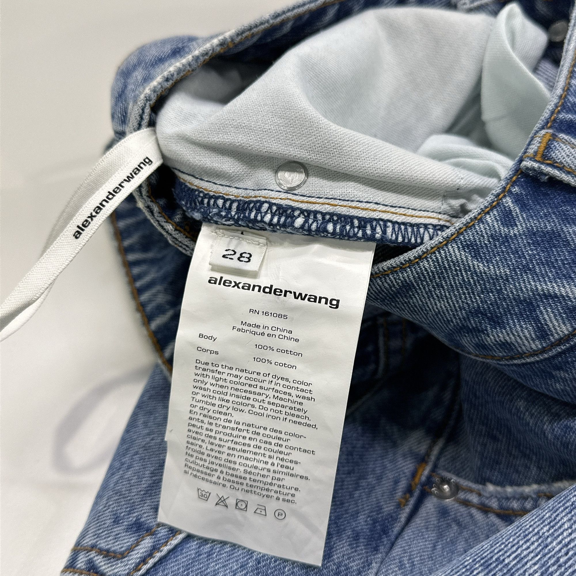 Alexander Wang Alexander Wang Asymmetric Jeans Size 28 Size 28" / US 6 / IT 42 - 4 Thumbnail