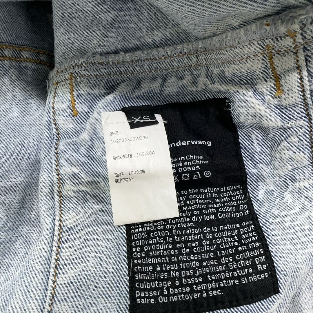 Alexander Wang Alexander Wang Light Wash Denim Jacket Size XS Size XS / US 0-2 / IT 36-38 - 4 Thumbnail