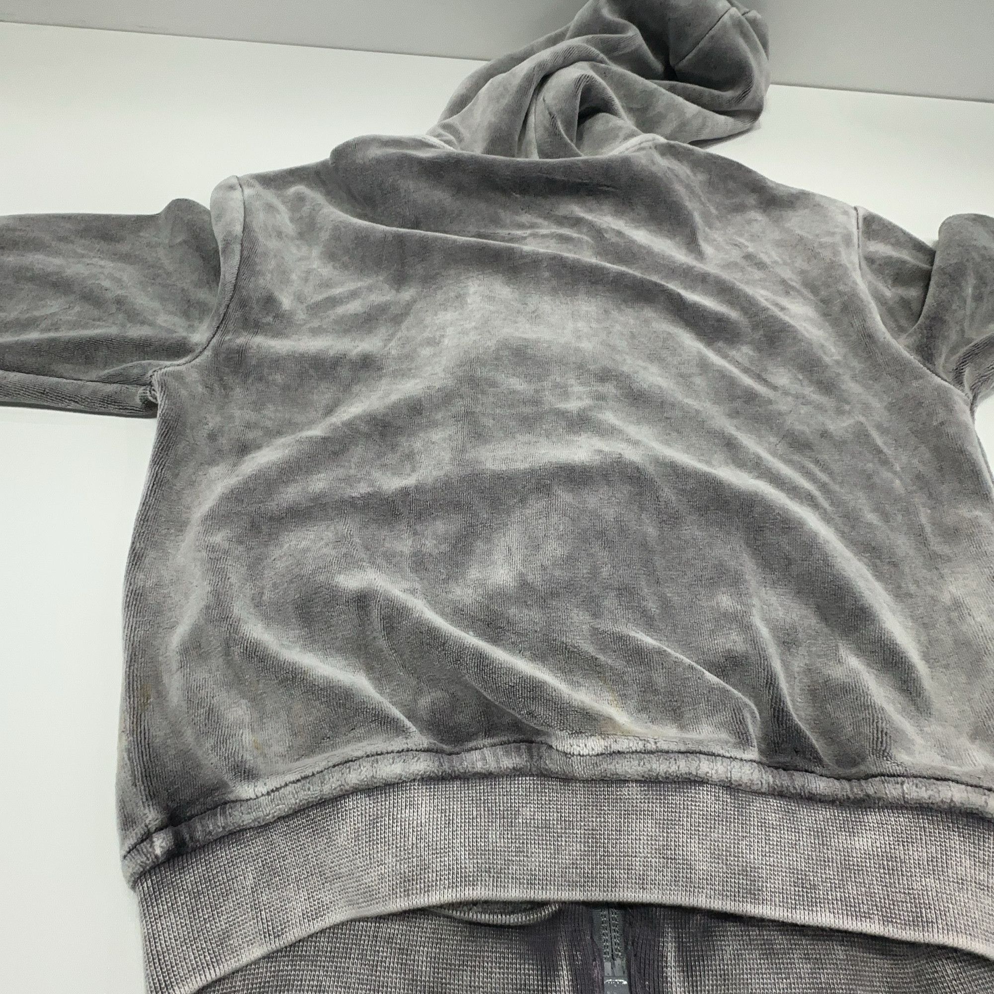 Alexander Wang Alexander Wang Velour Zip Up Hoodie Size XS Size XS / US 0-2 / IT 36-38 - 7 Thumbnail