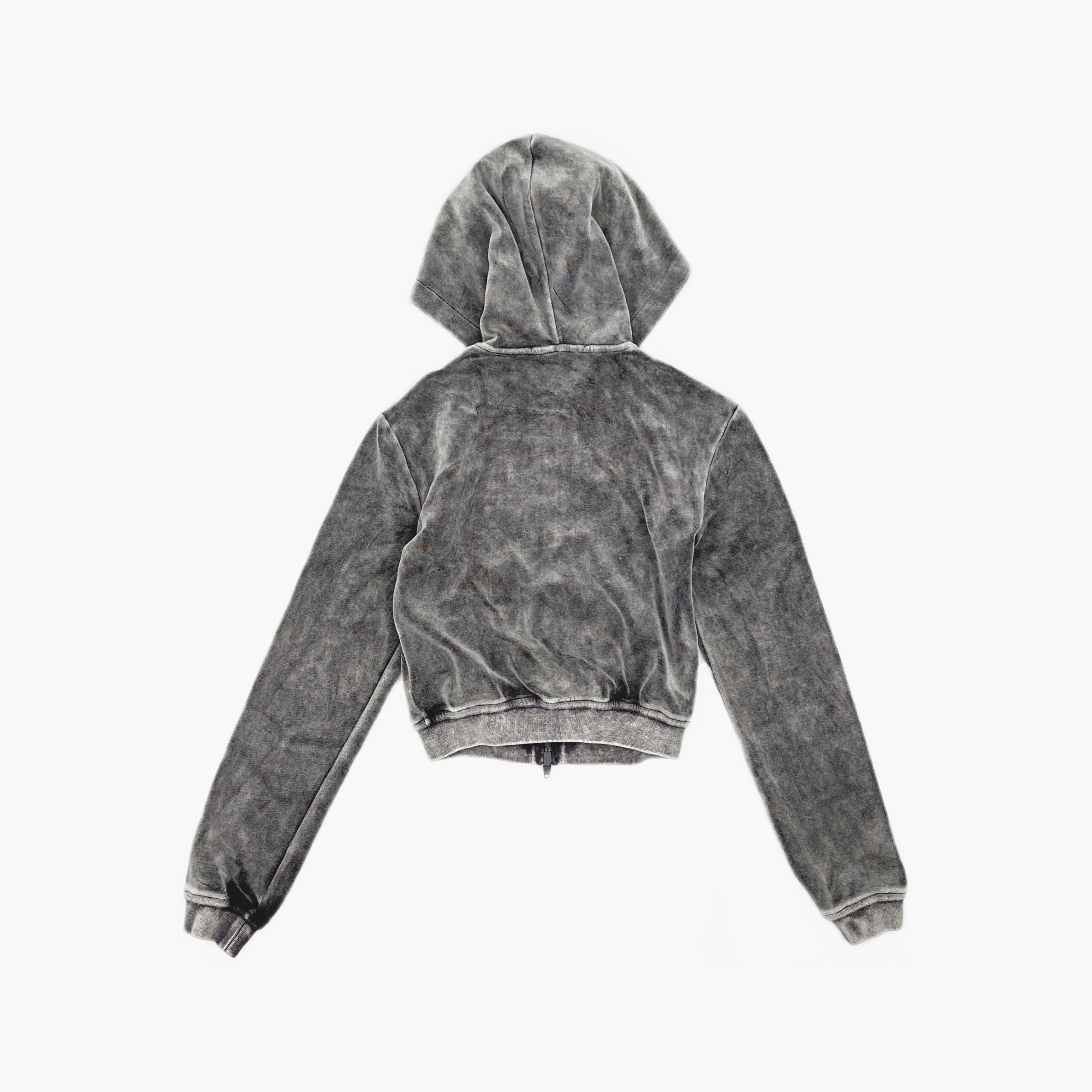 Alexander Wang Alexander Wang Velour Zip Up Hoodie Size XS Size XS / US 0-2 / IT 36-38 - 2 Thumbnail
