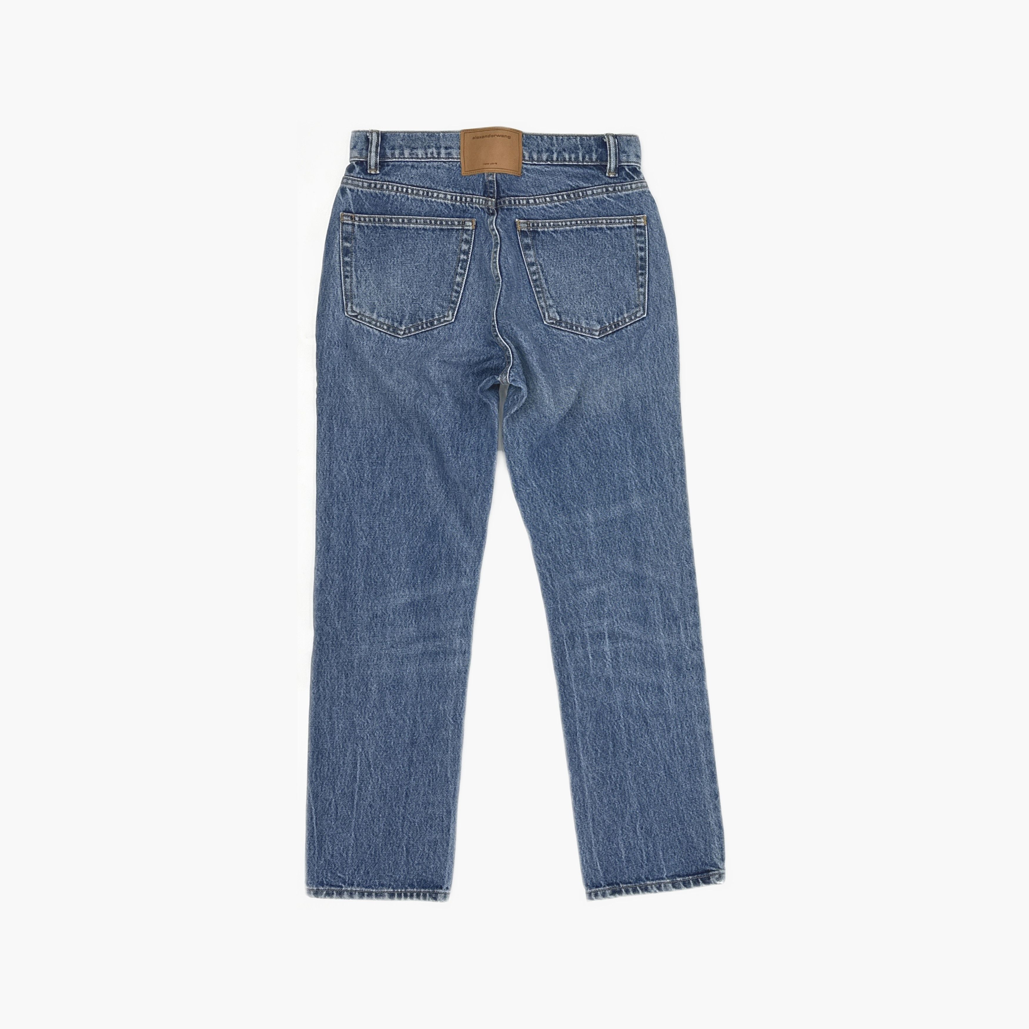Alexander Wang Alexander Wang High Rise Blue Jeans Size 25 Size 25" / US 0 / IT 36 - 2 Thumbnail