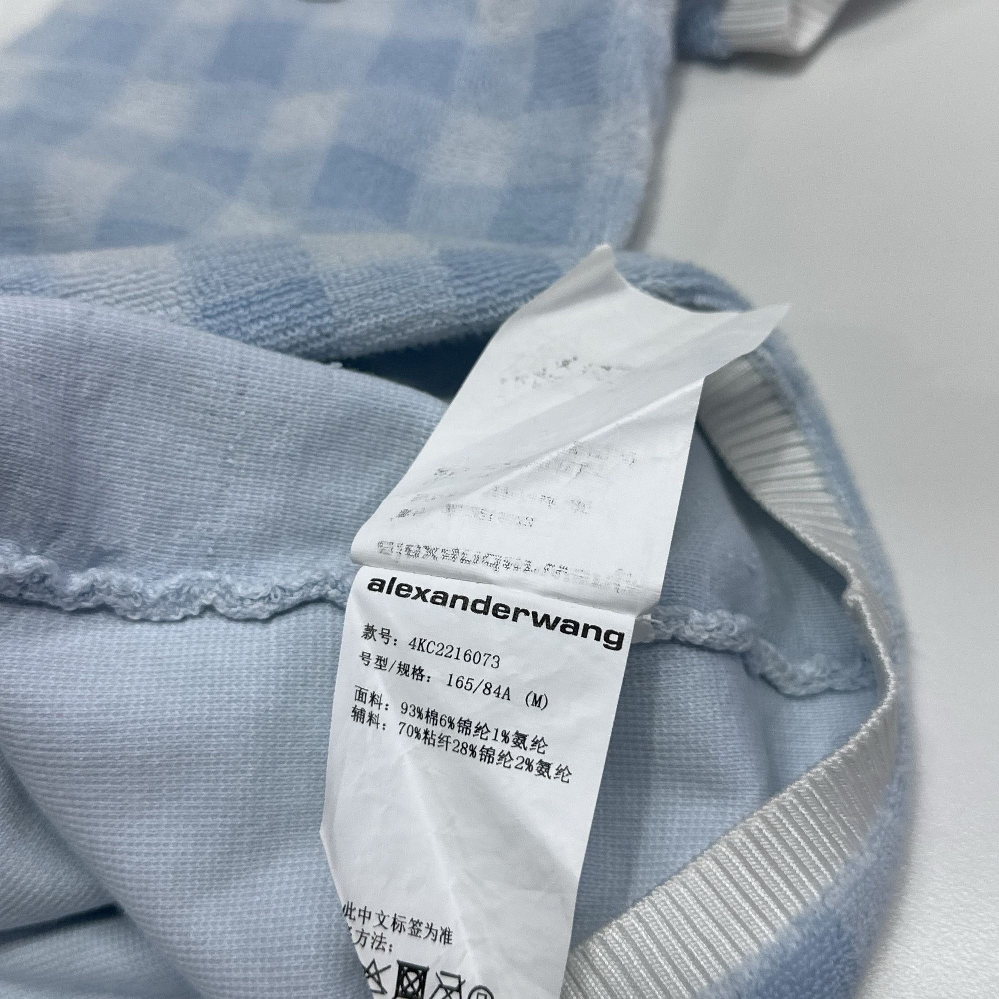 Alexander Wang Alexander Wang Blue Check Polo Mini Dress Size M Size M / US 6-8 / IT 42-44 - 5 Thumbnail