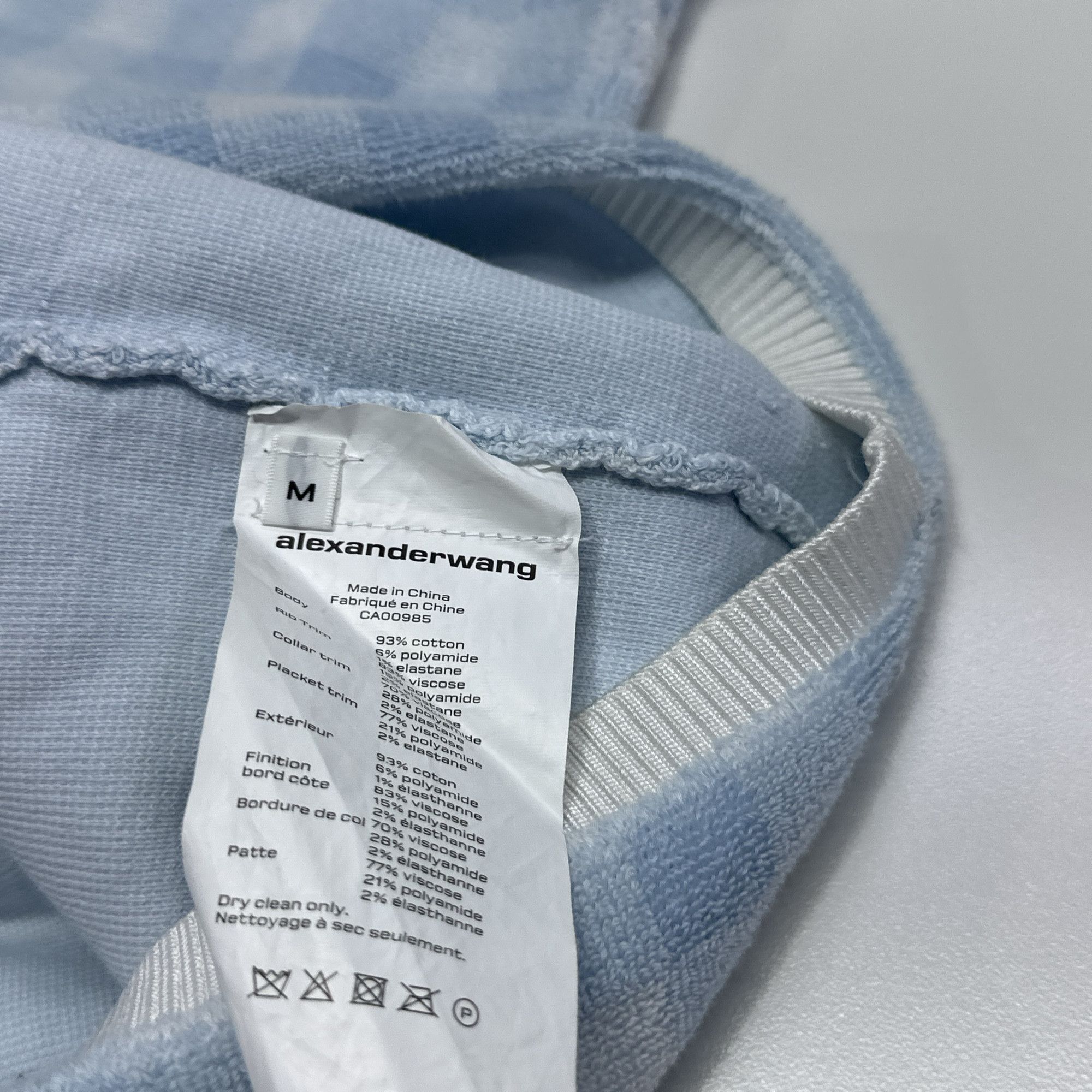 Alexander Wang Alexander Wang Blue Check Polo Mini Dress Size M Size M / US 6-8 / IT 42-44 - 4 Thumbnail