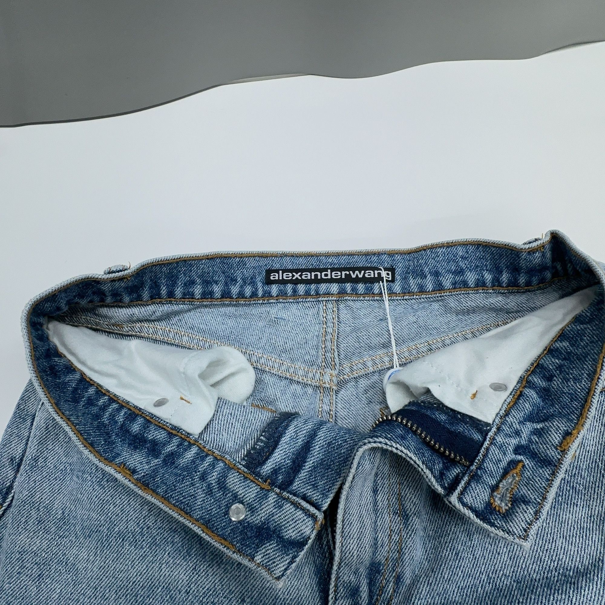 Alexander Wang Alexander Wang Blue Denim Jeans Size 25 Size 25" / US 0 / IT 36 - 6 Thumbnail