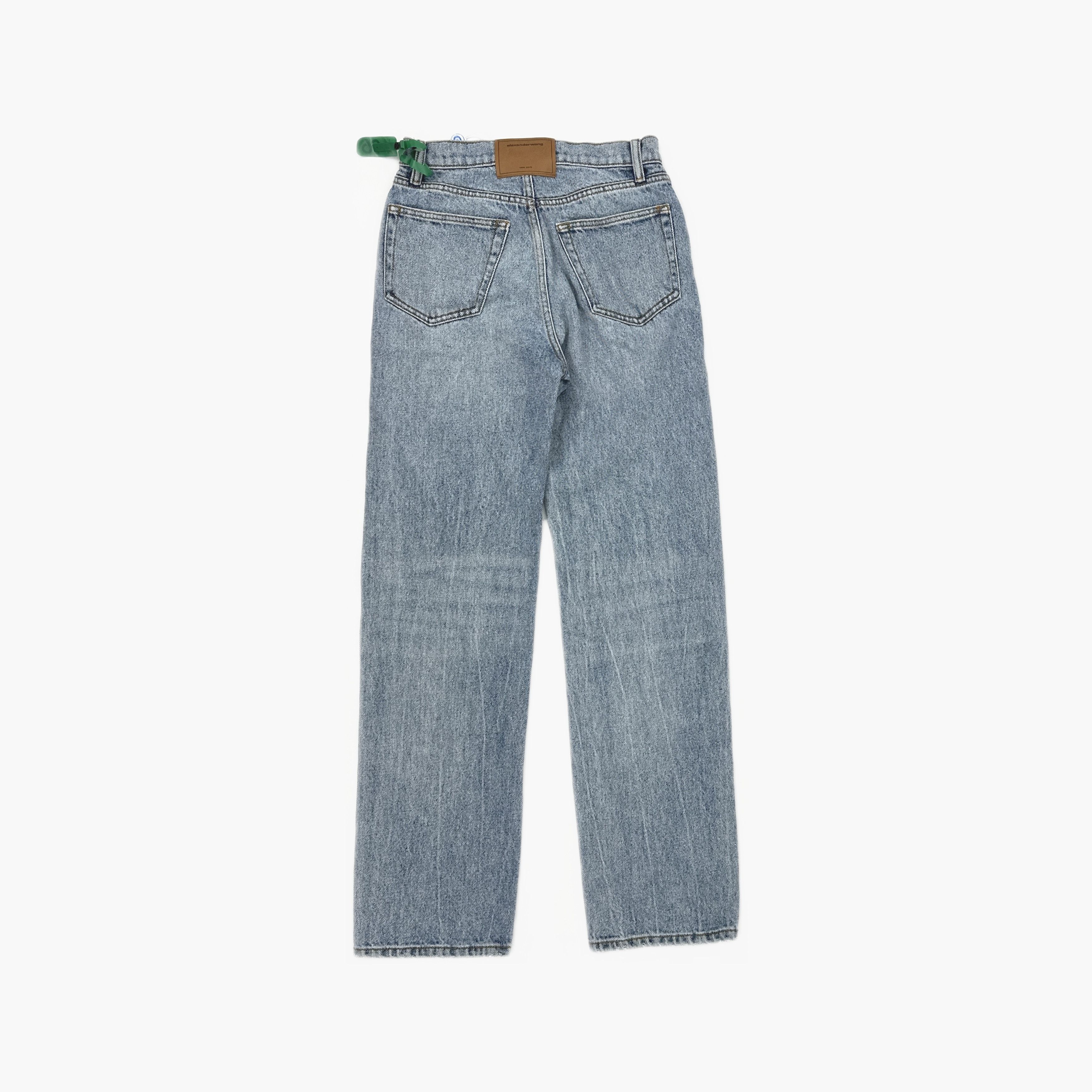 Alexander Wang Alexander Wang Blue Denim Jeans Size 25 Size 25" / US 0 / IT 36 - 2 Thumbnail