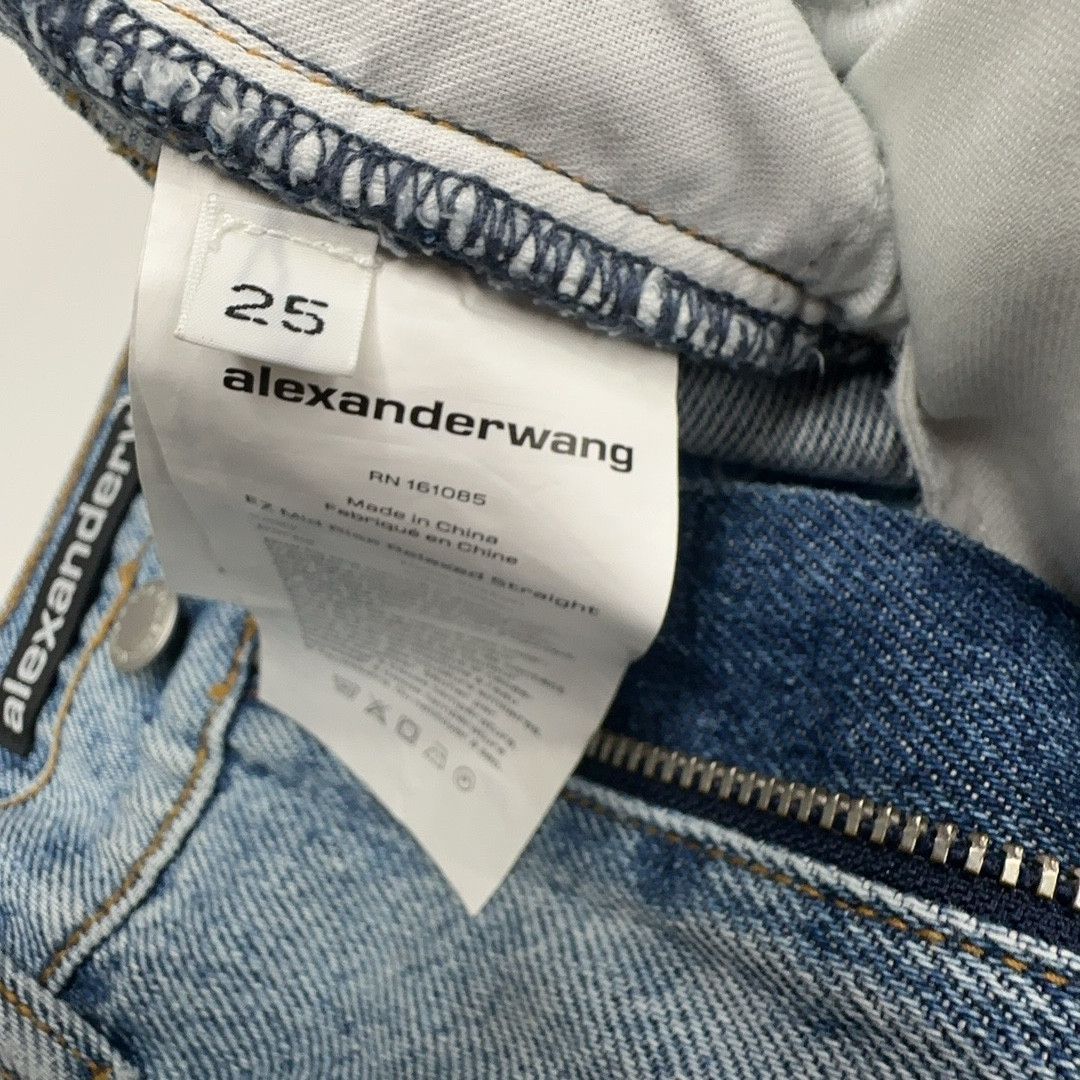 Alexander Wang Alexander Wang Blue Denim Jeans Size 25 Size 25" / US 0 / IT 36 - 4 Thumbnail