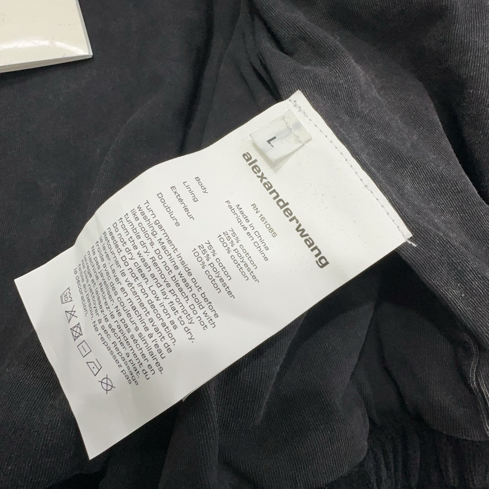 Alexander Wang Alexander Wang Washed Track Jacket Size L Size US L / EU 52-54 / 3 - 4 Thumbnail