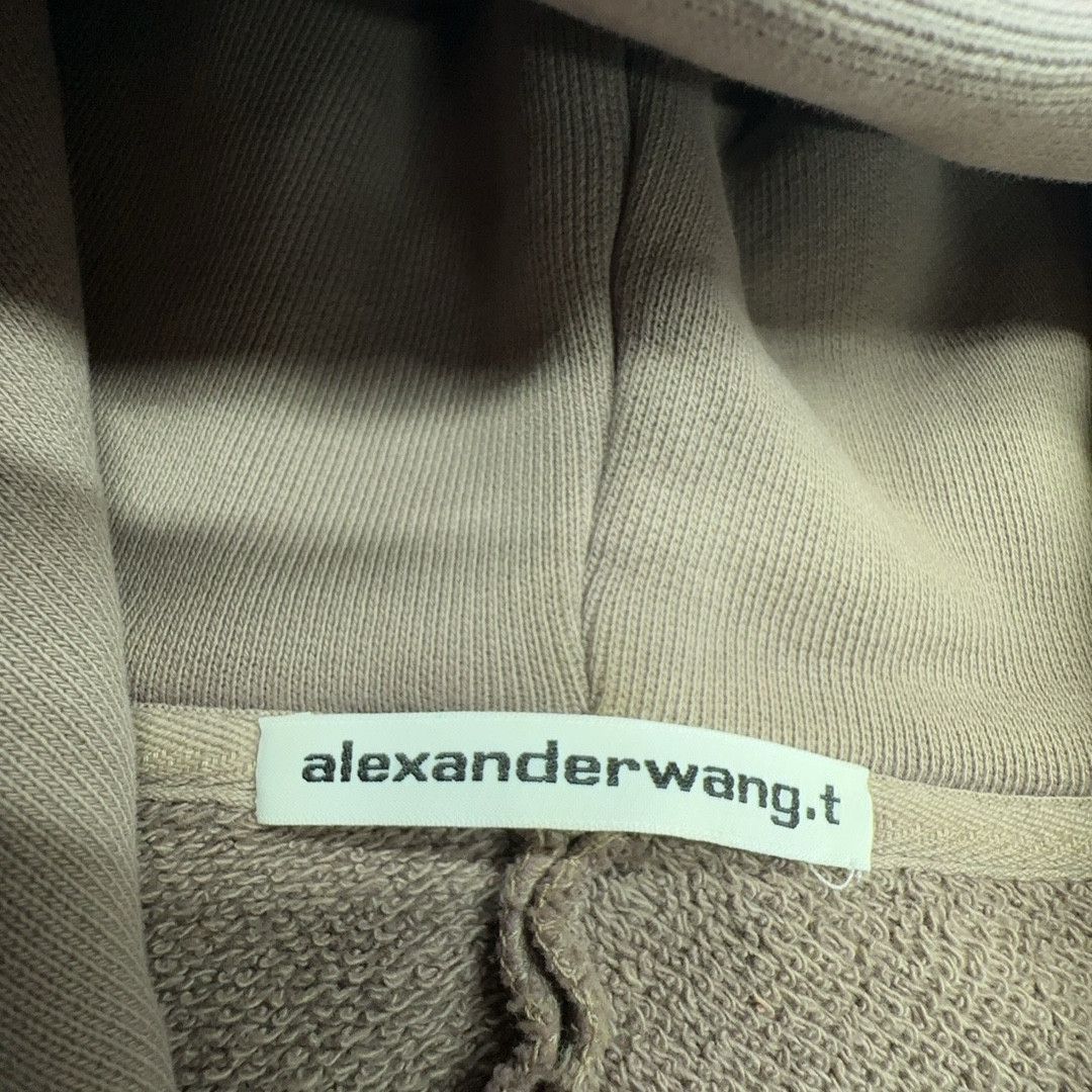 Alexander Wang Alexander Wang Logo Zip-Up Hoodie Size M Size M / US 6-8 / IT 42-44 - 3 Thumbnail
