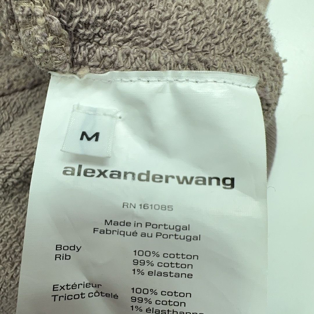 Alexander Wang Alexander Wang Logo Zip-Up Hoodie Size M Size M / US 6-8 / IT 42-44 - 4 Thumbnail