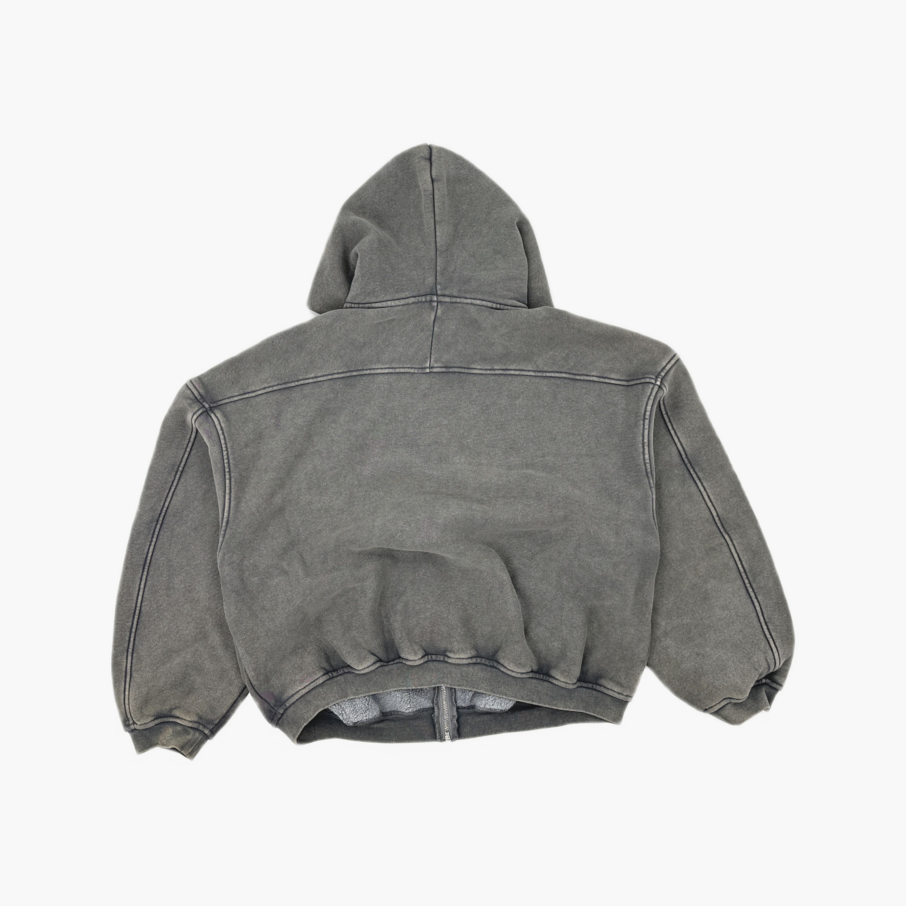 Alexander Wang Alexander Wang Washed Granite Zip Up Hoodie Size S Size US S / EU 44-46 / 1 - 2 Thumbnail
