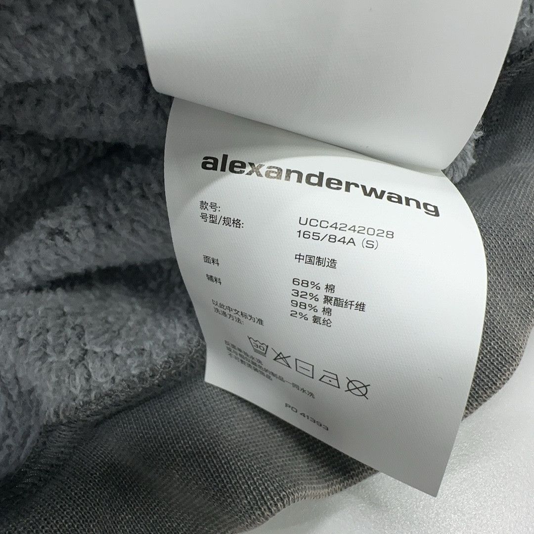 Alexander Wang Alexander Wang Washed Granite Zip Up Hoodie Size S Size US S / EU 44-46 / 1 - 6 Thumbnail