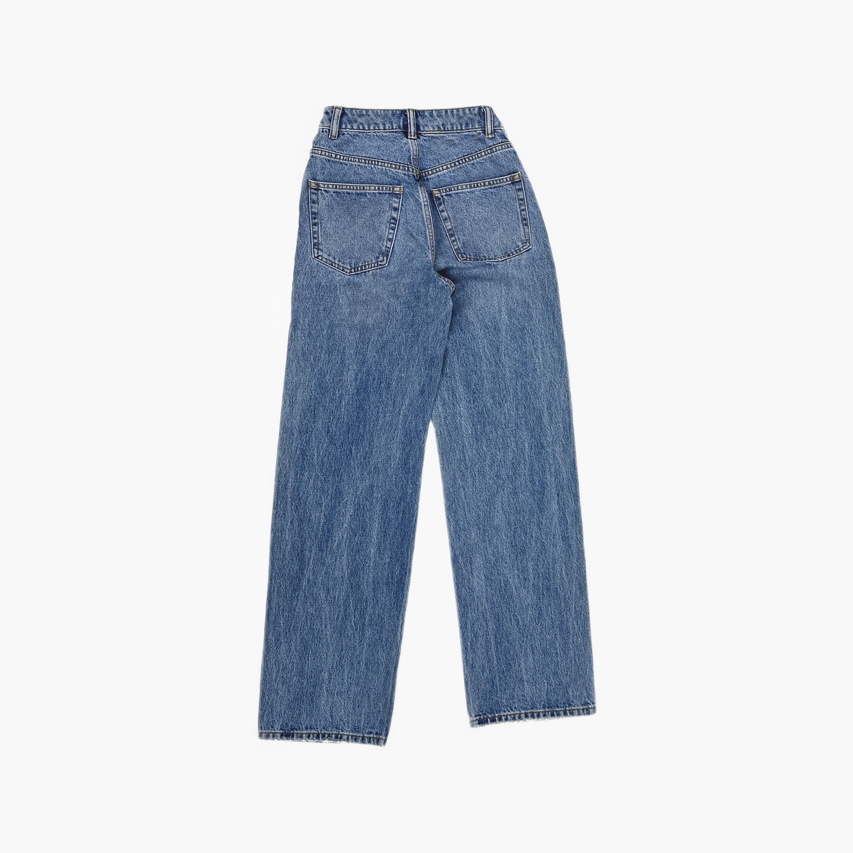 Alexander Wang Alexander Wang Asymmetrical Waistband Jeans Size 25 Size 25" / US 0 / IT 36 - 2 Thumbnail