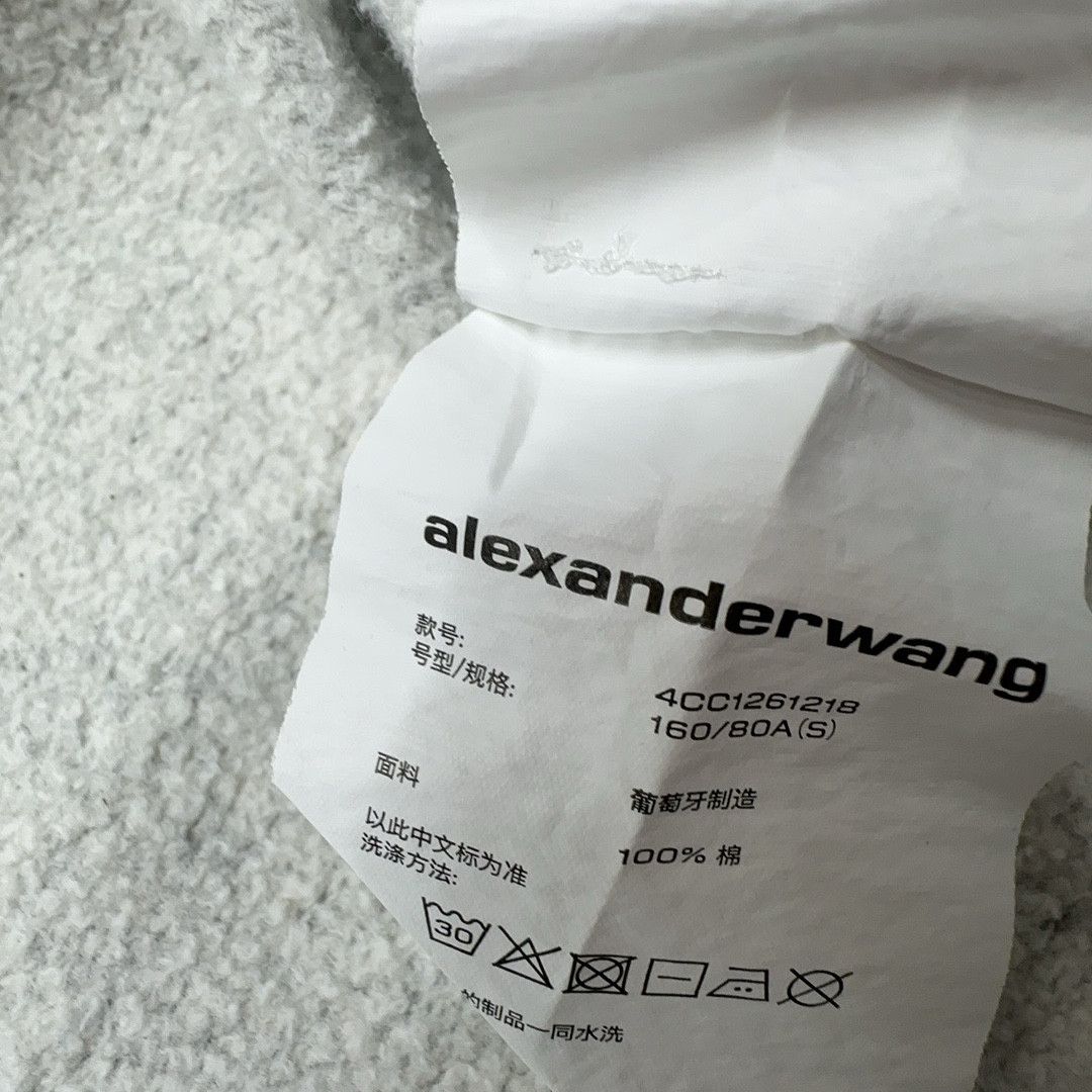 Alexander Wang alexanderwang.t Gray Cropped Jacket Size S Size S / US 4 / IT 40 - 5 Thumbnail