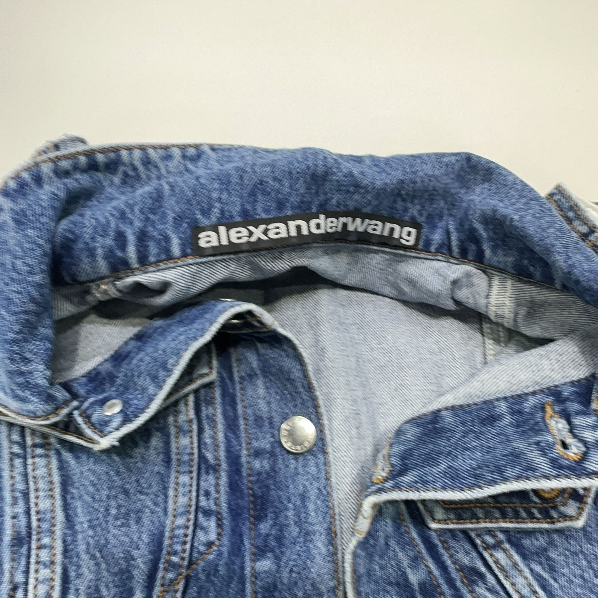 Alexander Wang Alexander Wang Denim Vest Size S Size S / US 4 / IT 40 - 7 Thumbnail