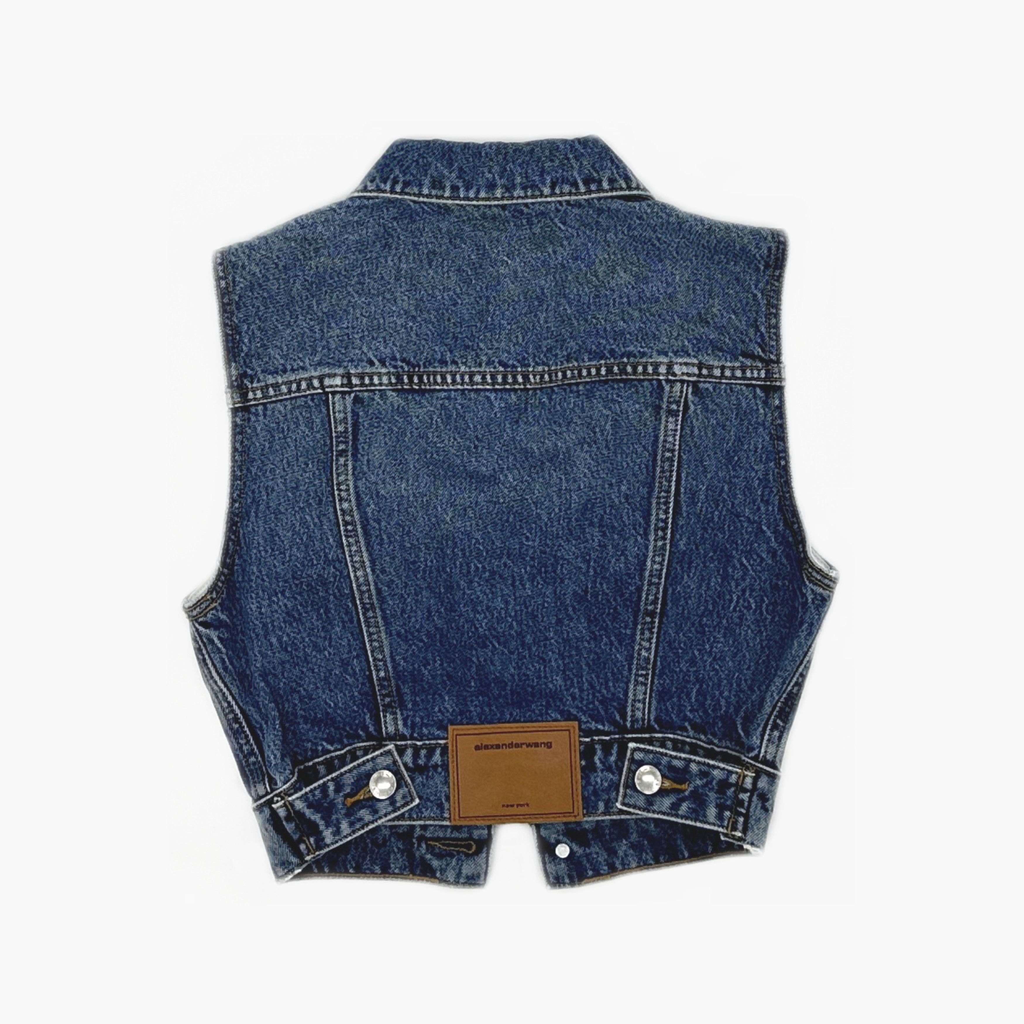 Alexander Wang Alexander Wang Denim Vest Size S Size S / US 4 / IT 40 - 2 Thumbnail