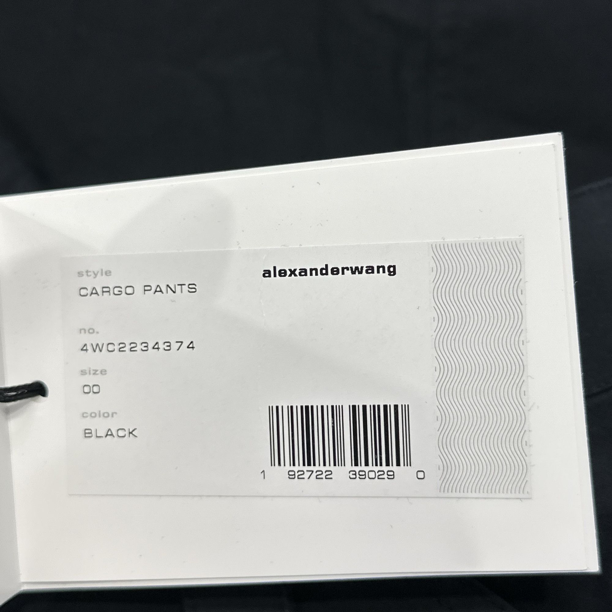 Alexander Wang Alexander Wang Black Cargo Pants Size 00 Size 24" / US 00 / IT 34 - 3 Thumbnail