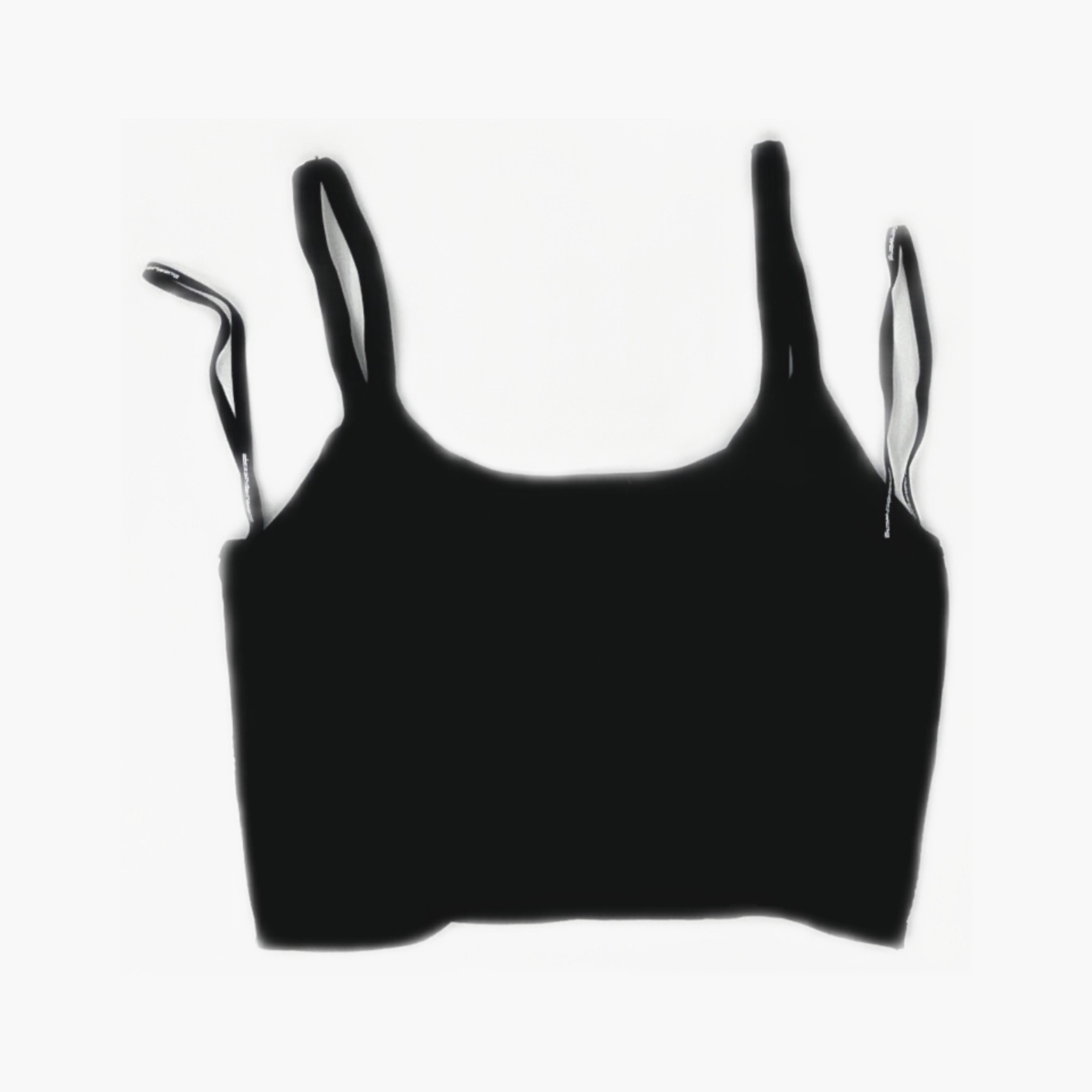 Alexander Wang Alexander Wang Logo Strap Tank Top Black Size XS Size XS / US 0-2 / IT 36-38 - 2 Thumbnail