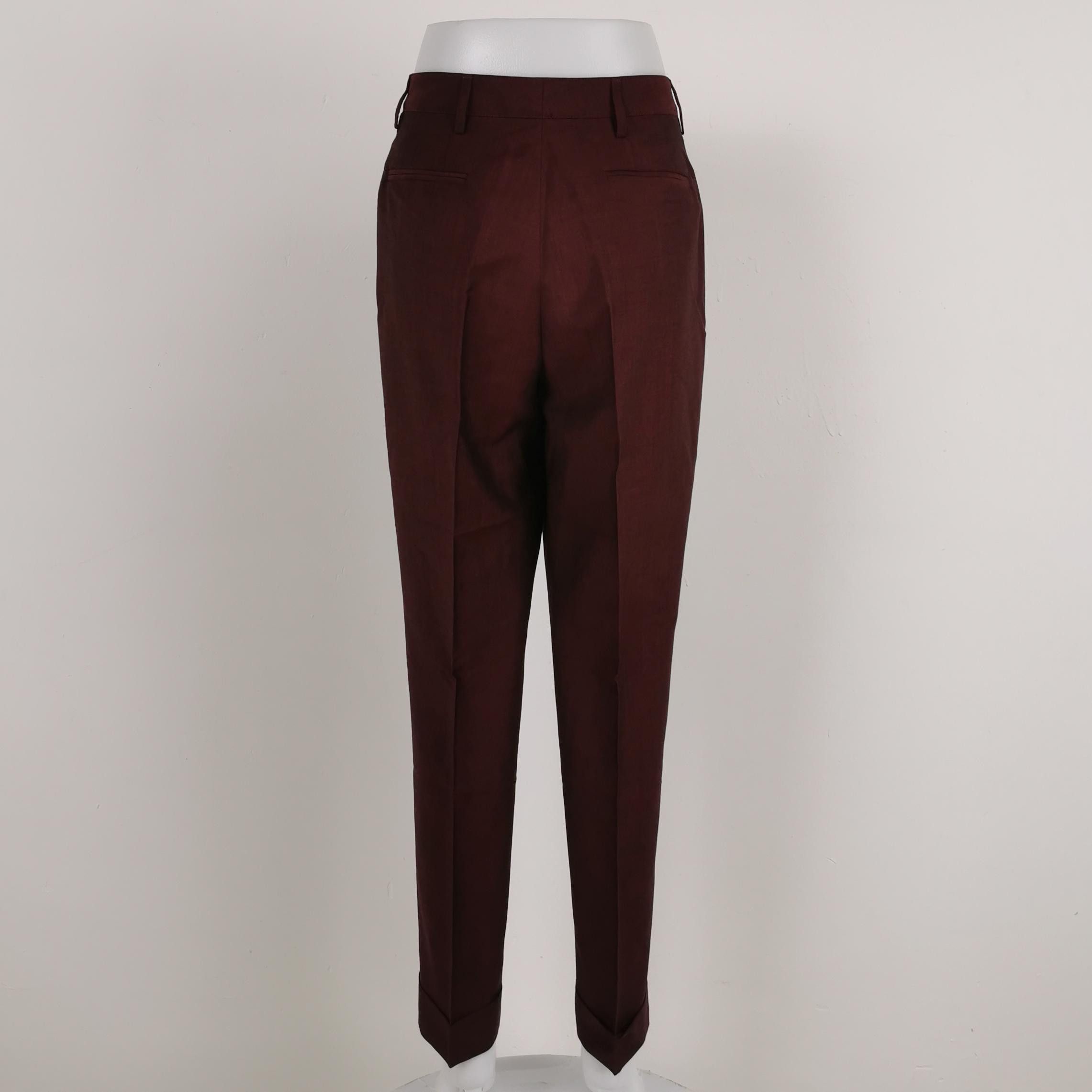 Bottega Veneta Bottega Veneta Women 42 Pants Size 42" / US 20 - 2 Thumbnail