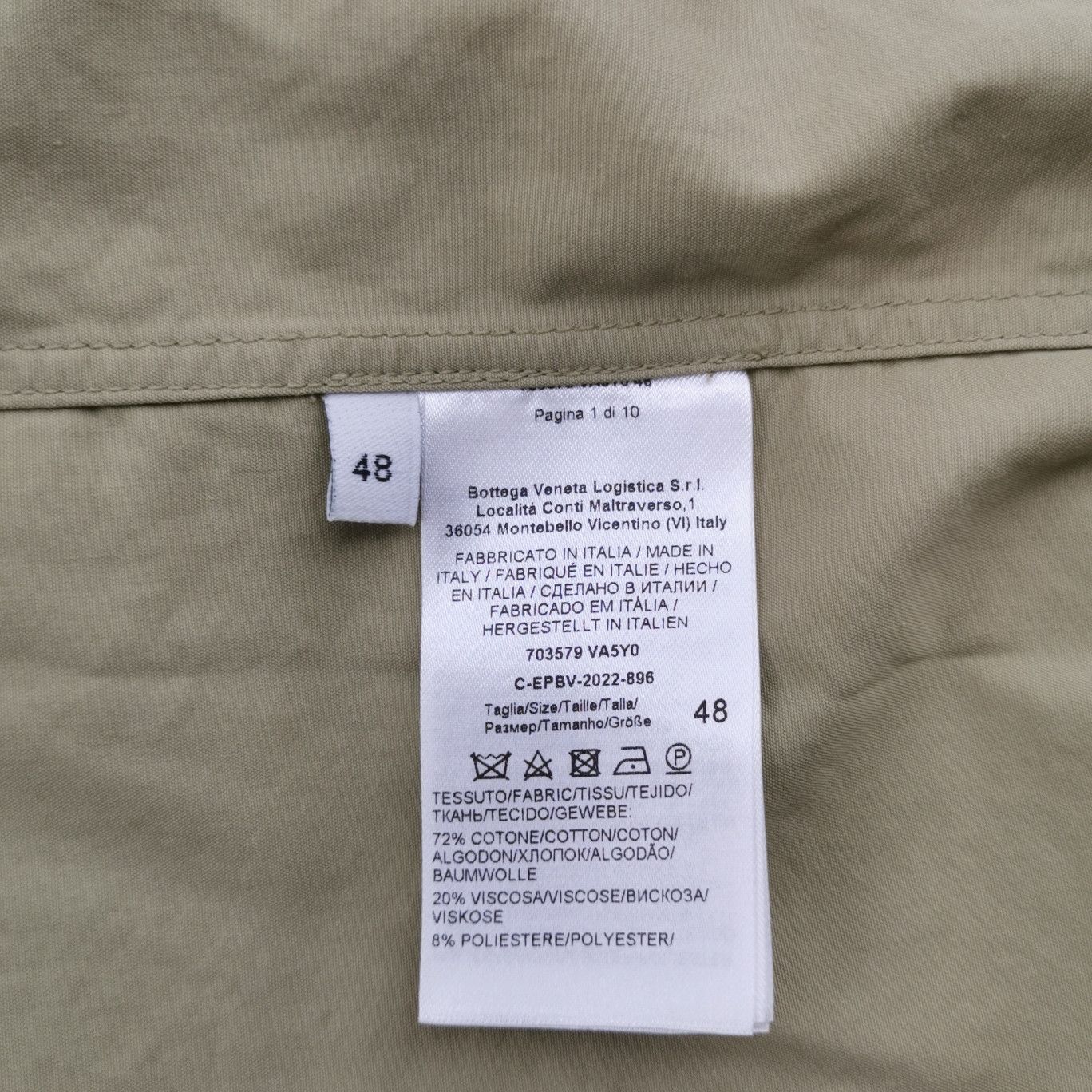 Bottega Veneta Bottega Veneta Women xxl Jackets Size XXL / US 16-18 / IT 52-54 - 4 Thumbnail