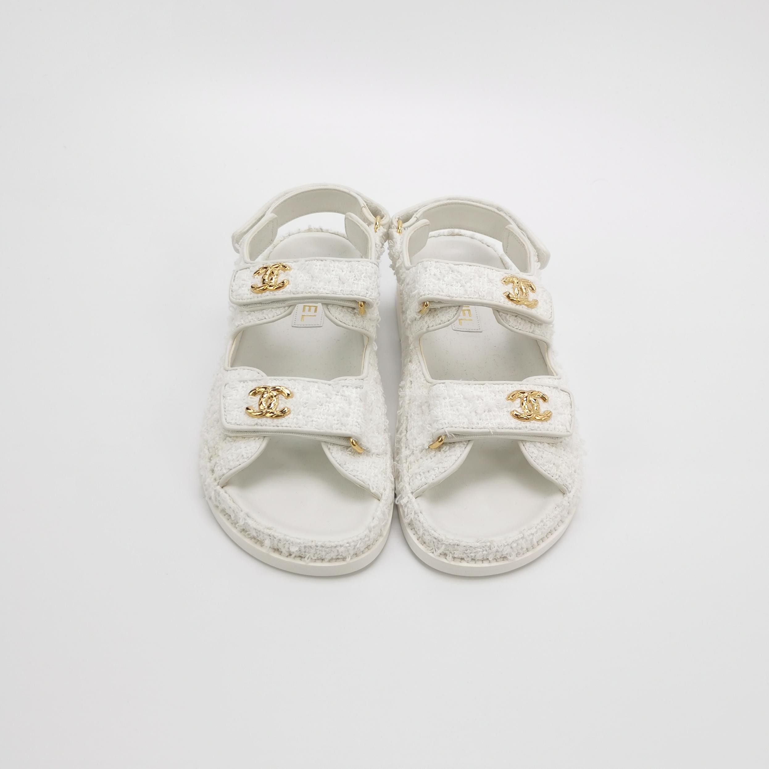Chanel Chanel Women 8 Sandals Size US 8 / IT 38 - 3 Thumbnail