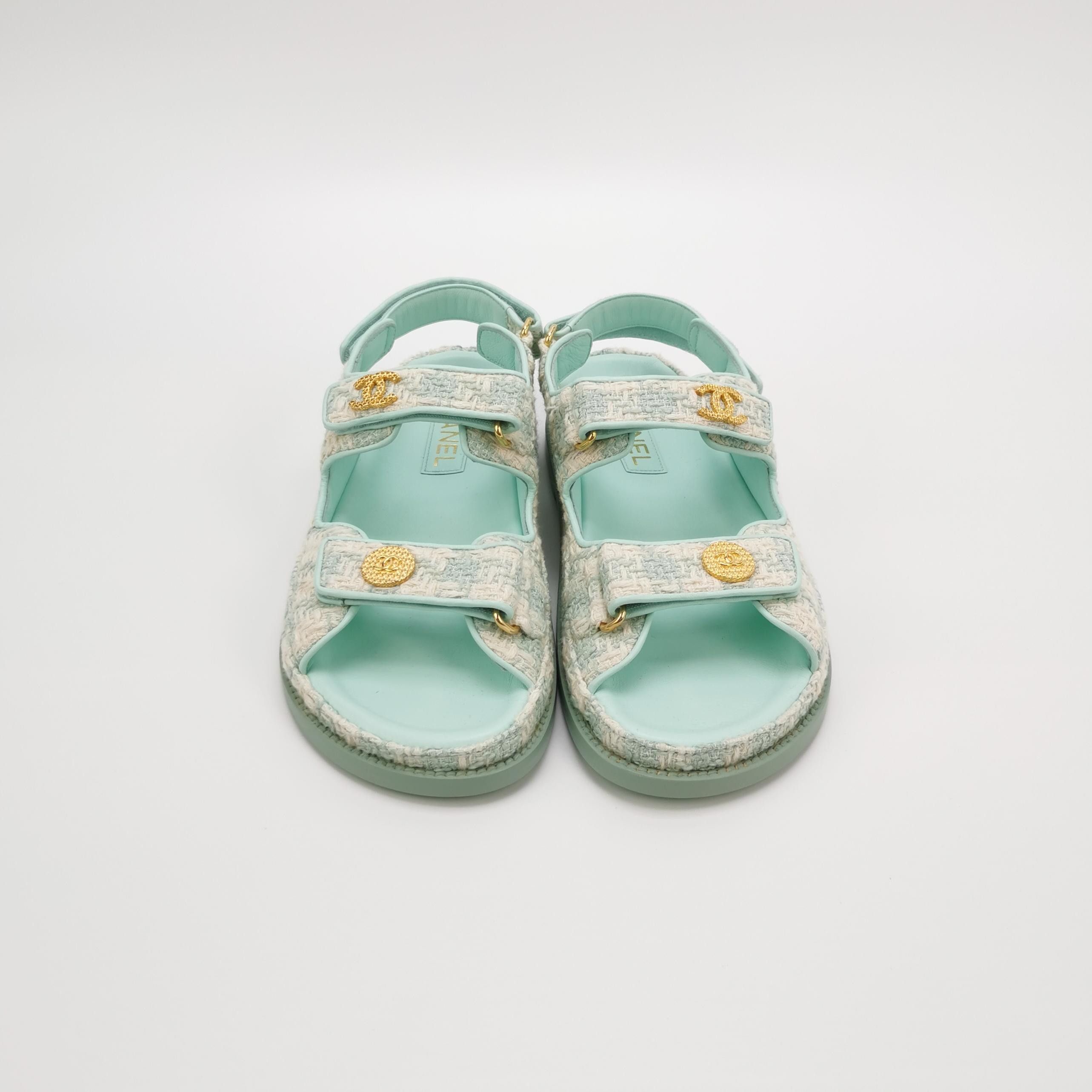 Chanel Chanel Women 7 Sandals Size US 7 / IT 37 - 3 Thumbnail