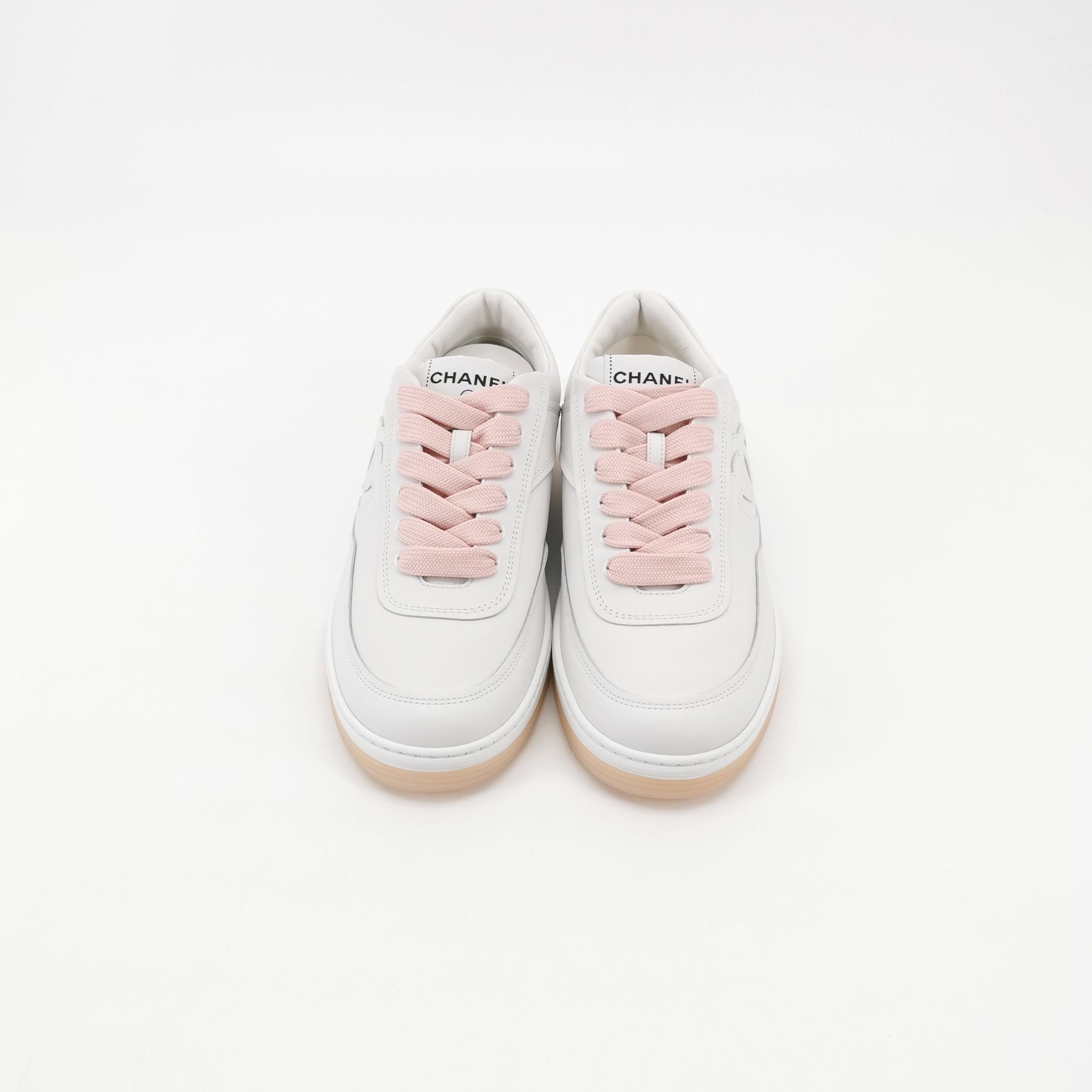 Chanel Chanel Women 8-5 Lowtop Sneakers Size US 8.5 / IT 38.5 - 3 Thumbnail