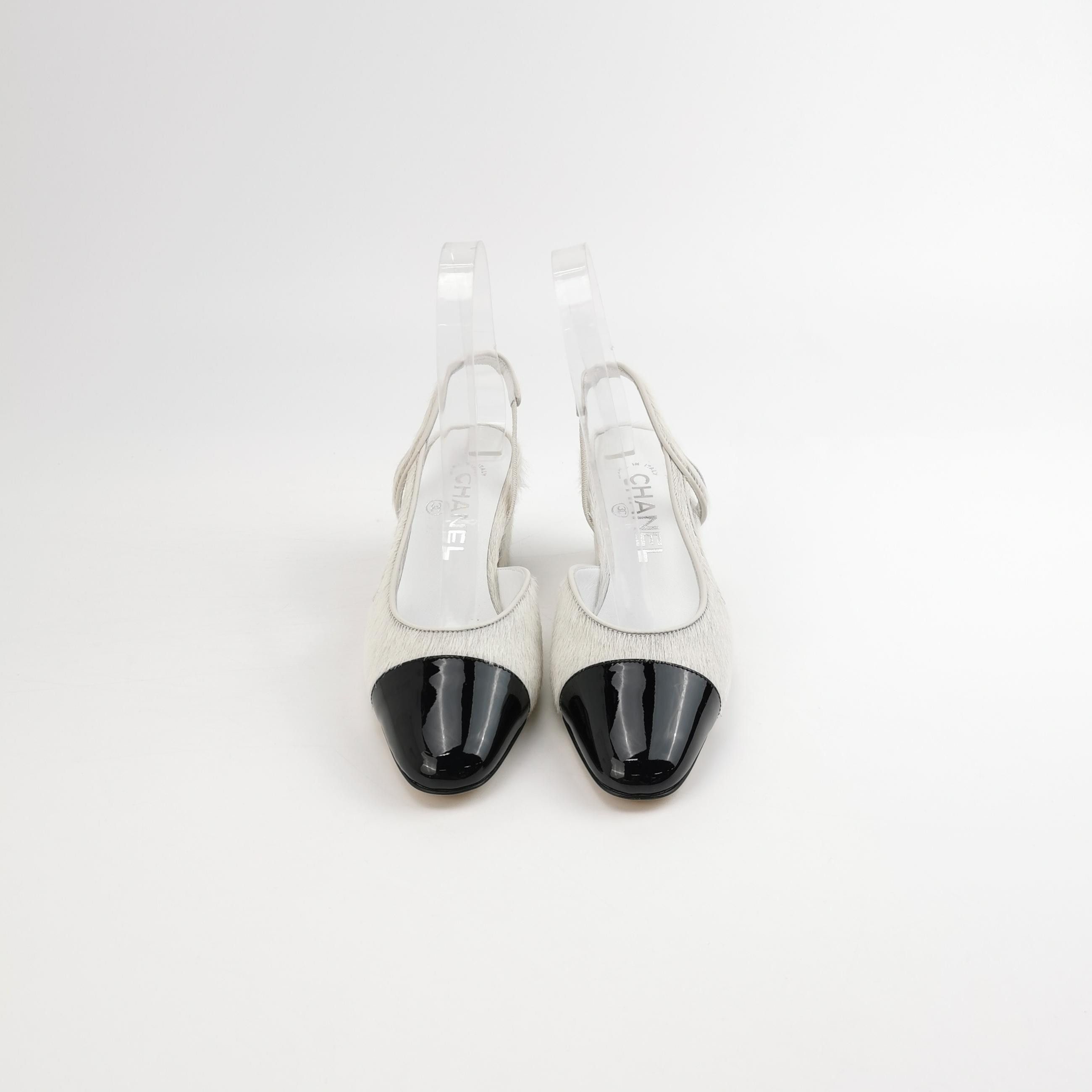 Chanel Chanel Women 5-5 Heels Size US 5.5 / IT 35.5 - 3 Thumbnail