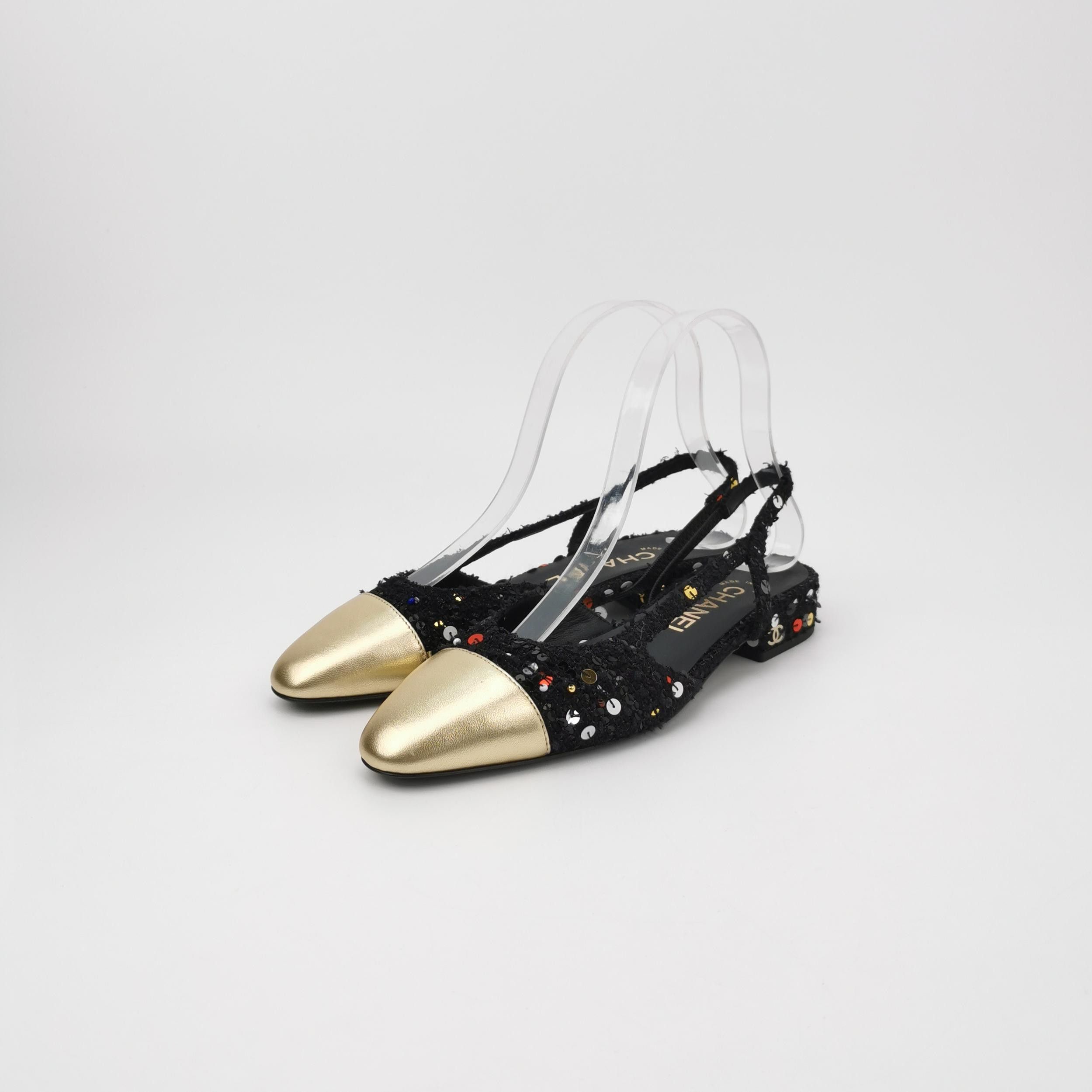 Chanel Chanel Women 5 Flats Size US 5 / IT 35 - 2 Thumbnail