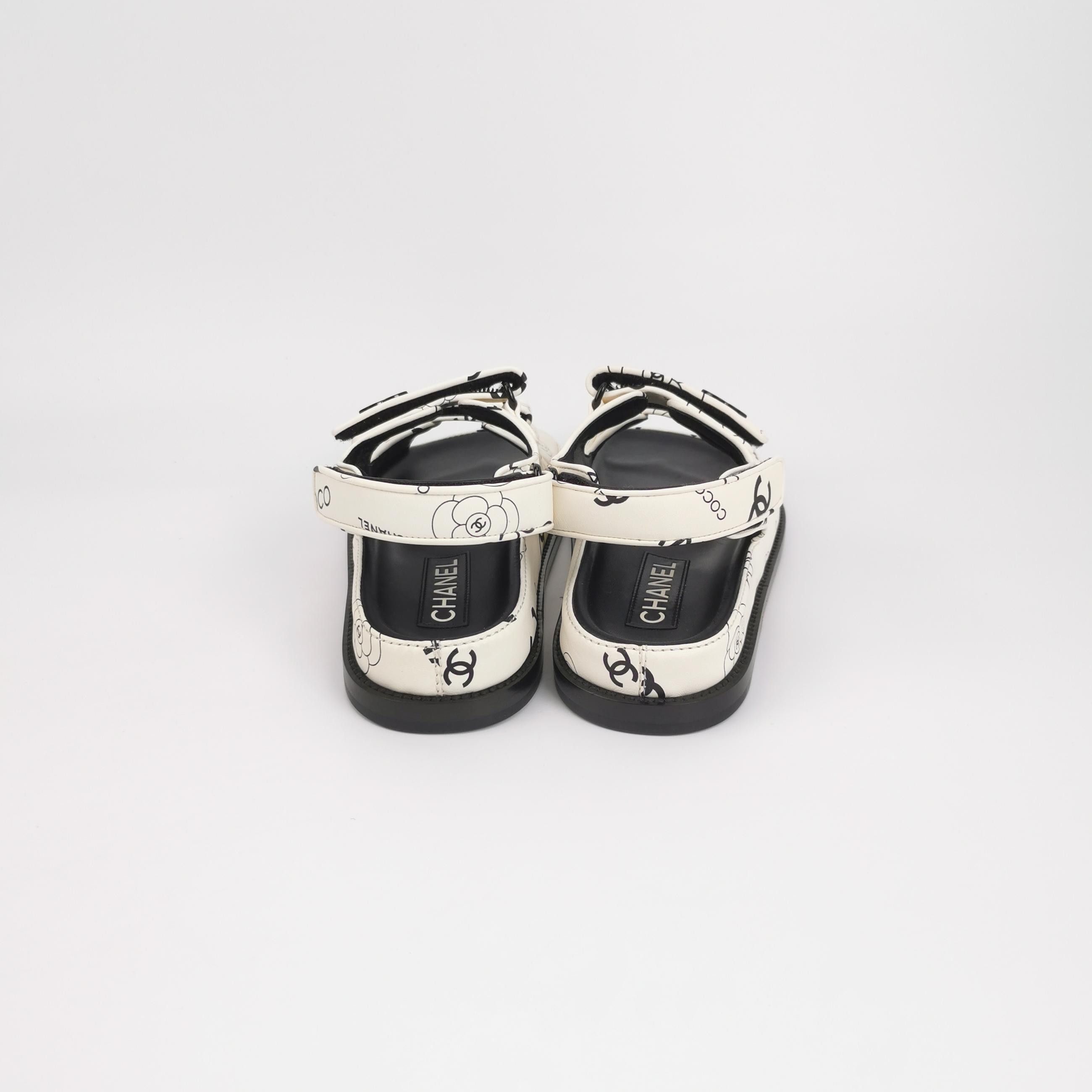 Chanel Chanel Women 7 Sandals Size US 7 / IT 37 - 4 Thumbnail