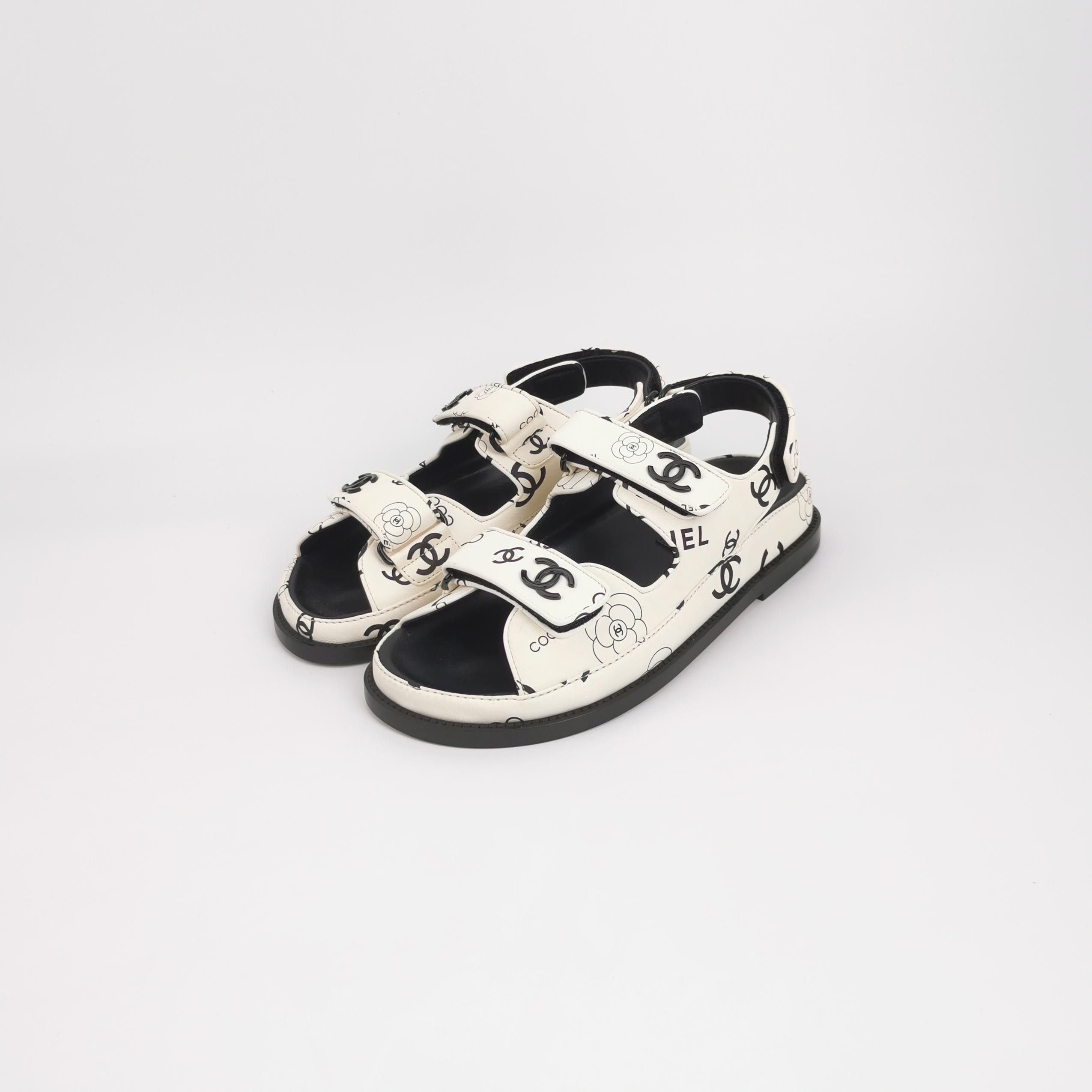 Chanel Chanel Women 7 Sandals Size US 7 / IT 37 - 2 Thumbnail