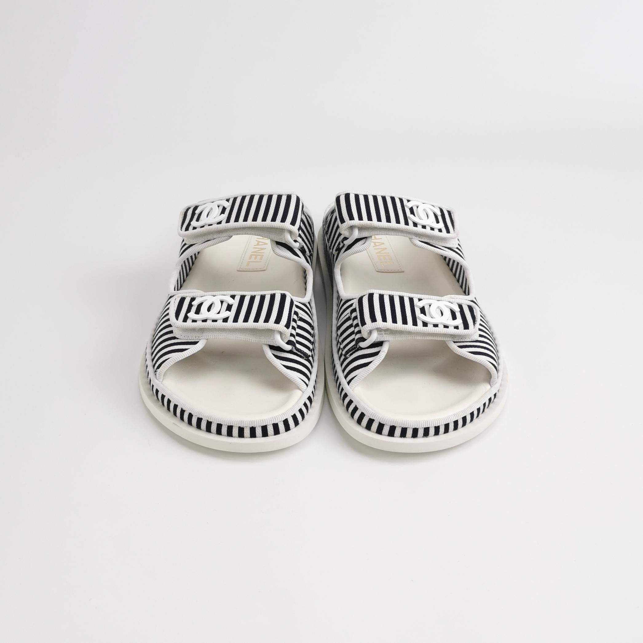Chanel Chanel Women 7 Sandals Size US 7 / IT 37 - 3 Thumbnail