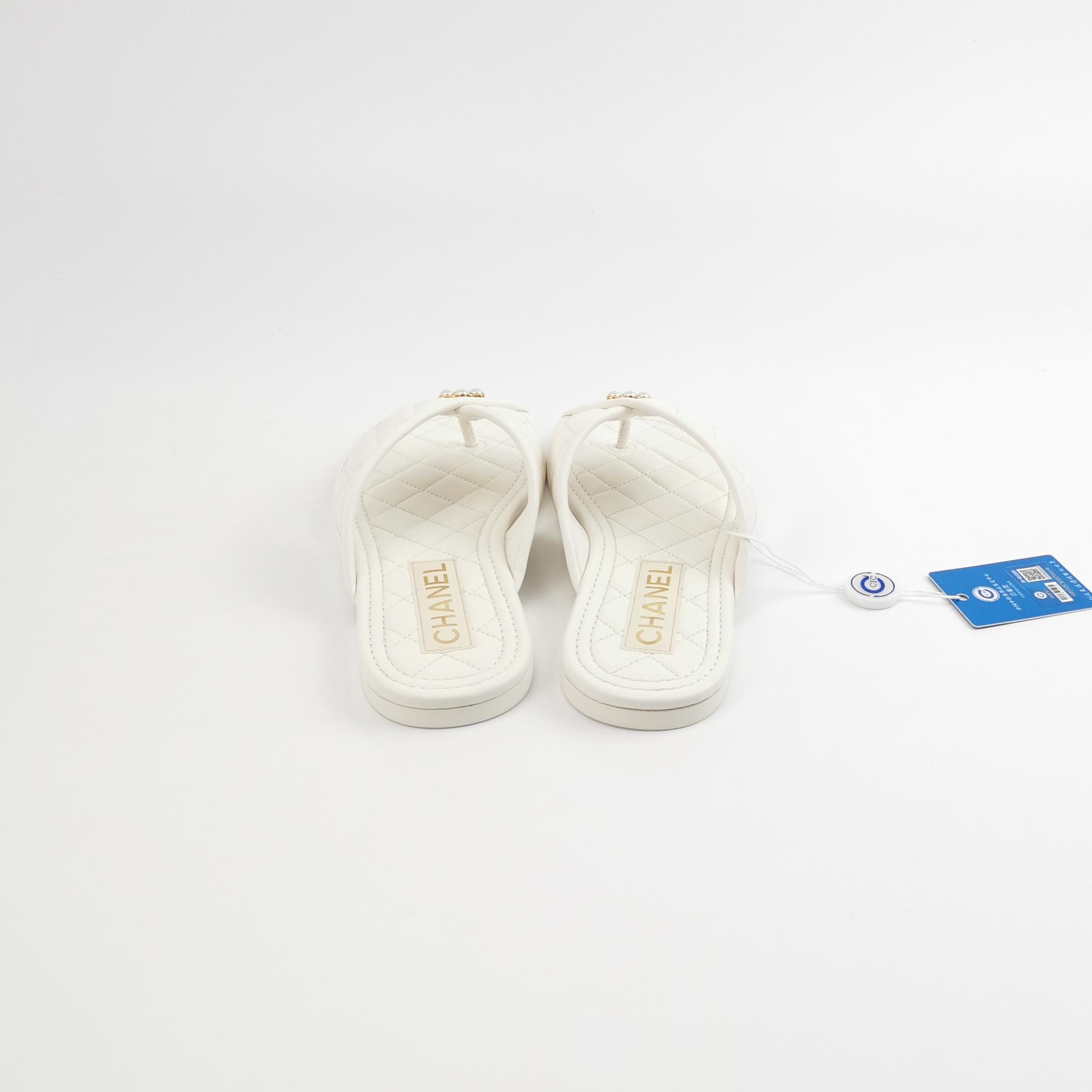 Chanel Chanel Women it_34-5 Sandals Size US 4.5 / IT 34.5 - 4 Thumbnail