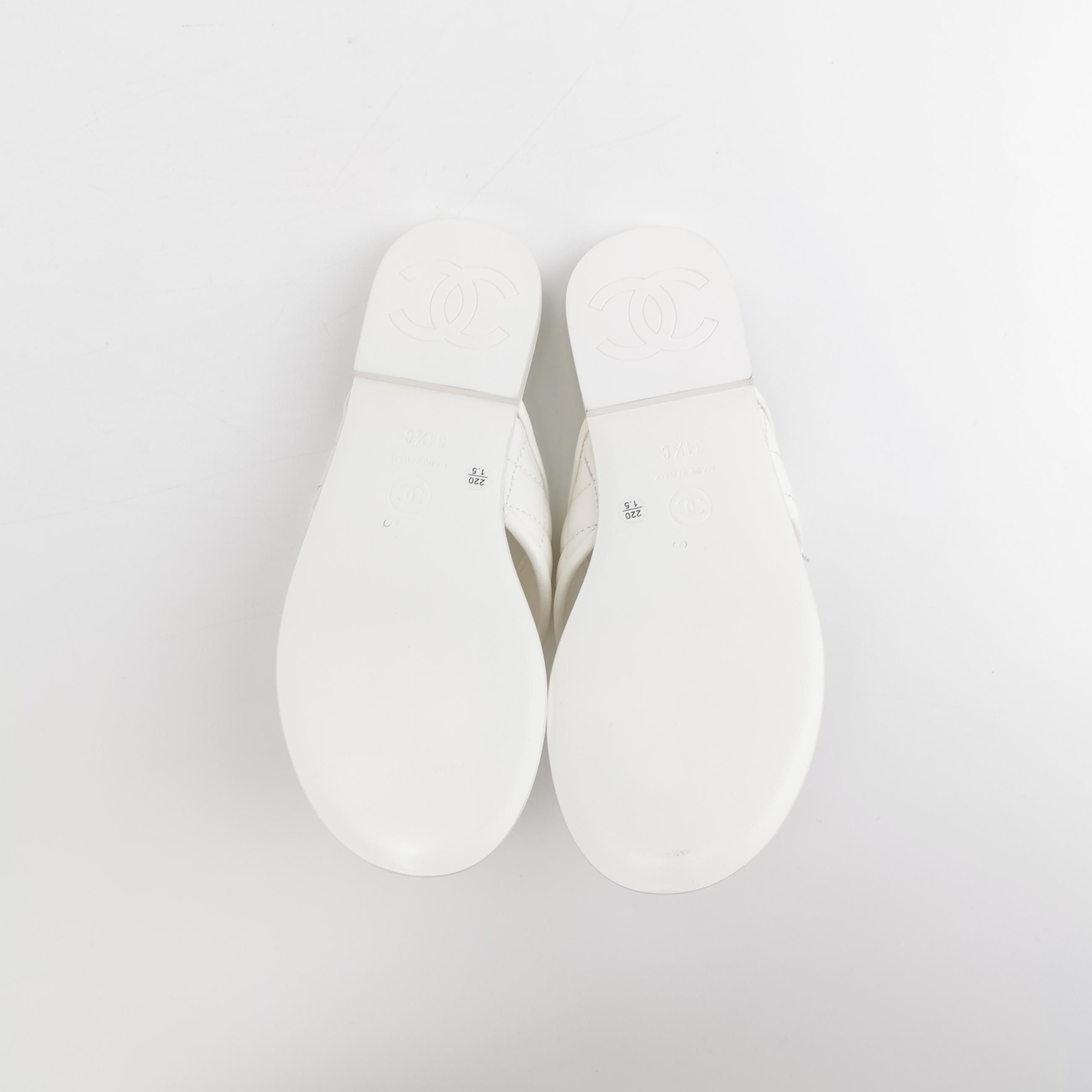 Chanel Chanel Women it_34-5 Sandals Size US 4.5 / IT 34.5 - 5 Thumbnail