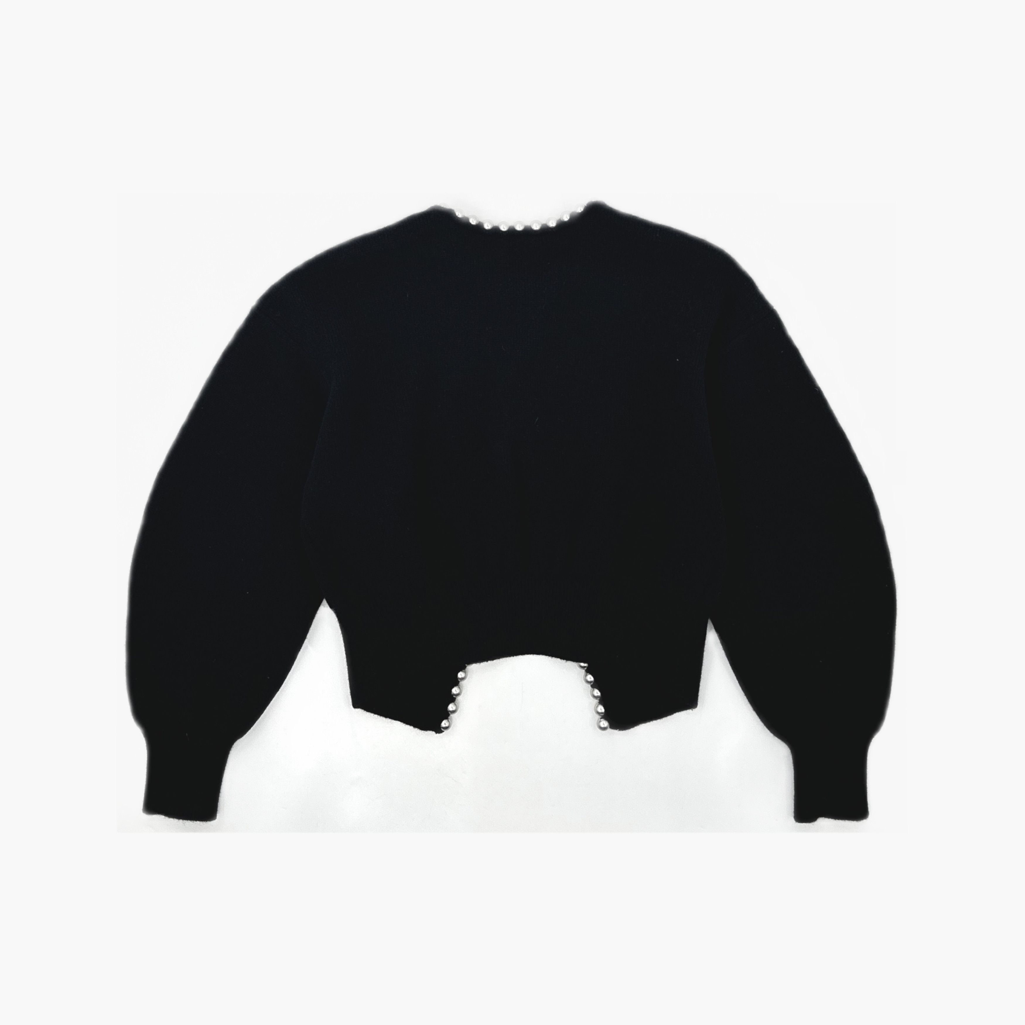 Alexander Wang Alexander Wang Pearl Trim Sweater Size XS Size XS / US 0-2 / IT 36-38 - 2 Thumbnail