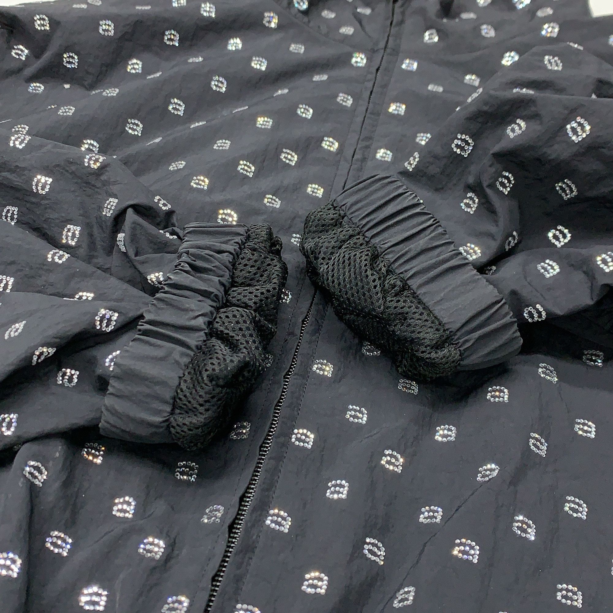 Alexander Wang Alexander Wang Crystal Logo Zip Jacket Size S Size S / US 4 / IT 40 - 10 Thumbnail