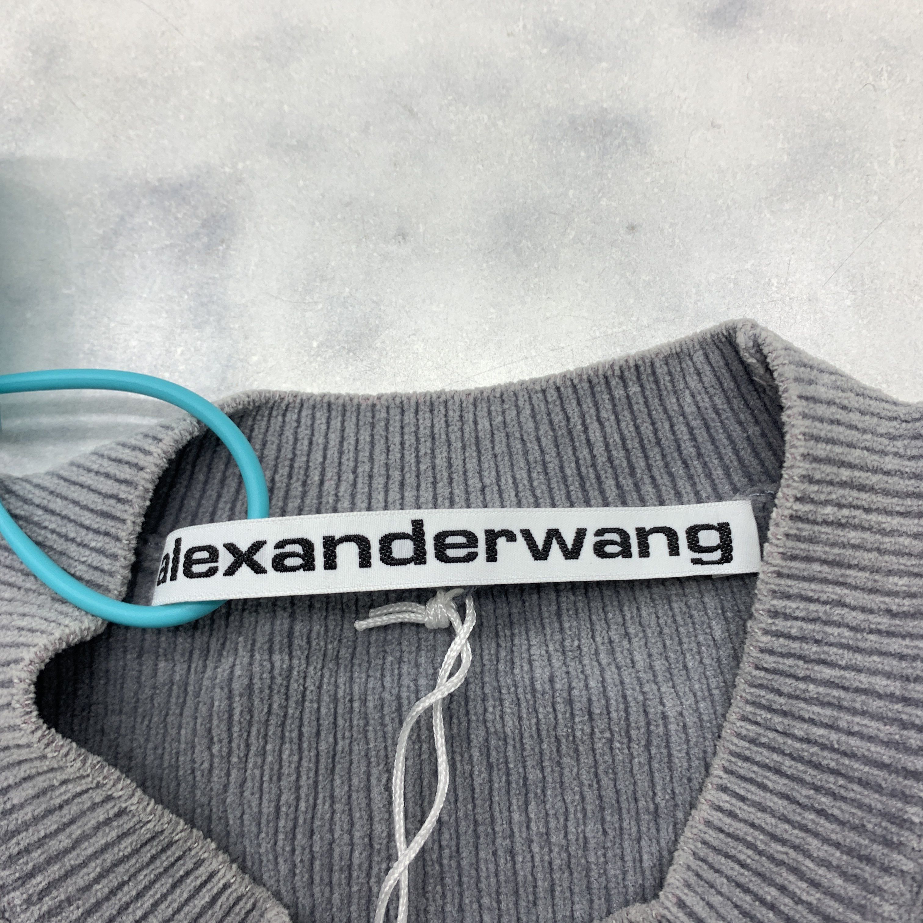 Alexander Wang Alexander Wang Logo Chenille Short Sleeve Top Size S Size S / US 4 / IT 40 - 2 Thumbnail