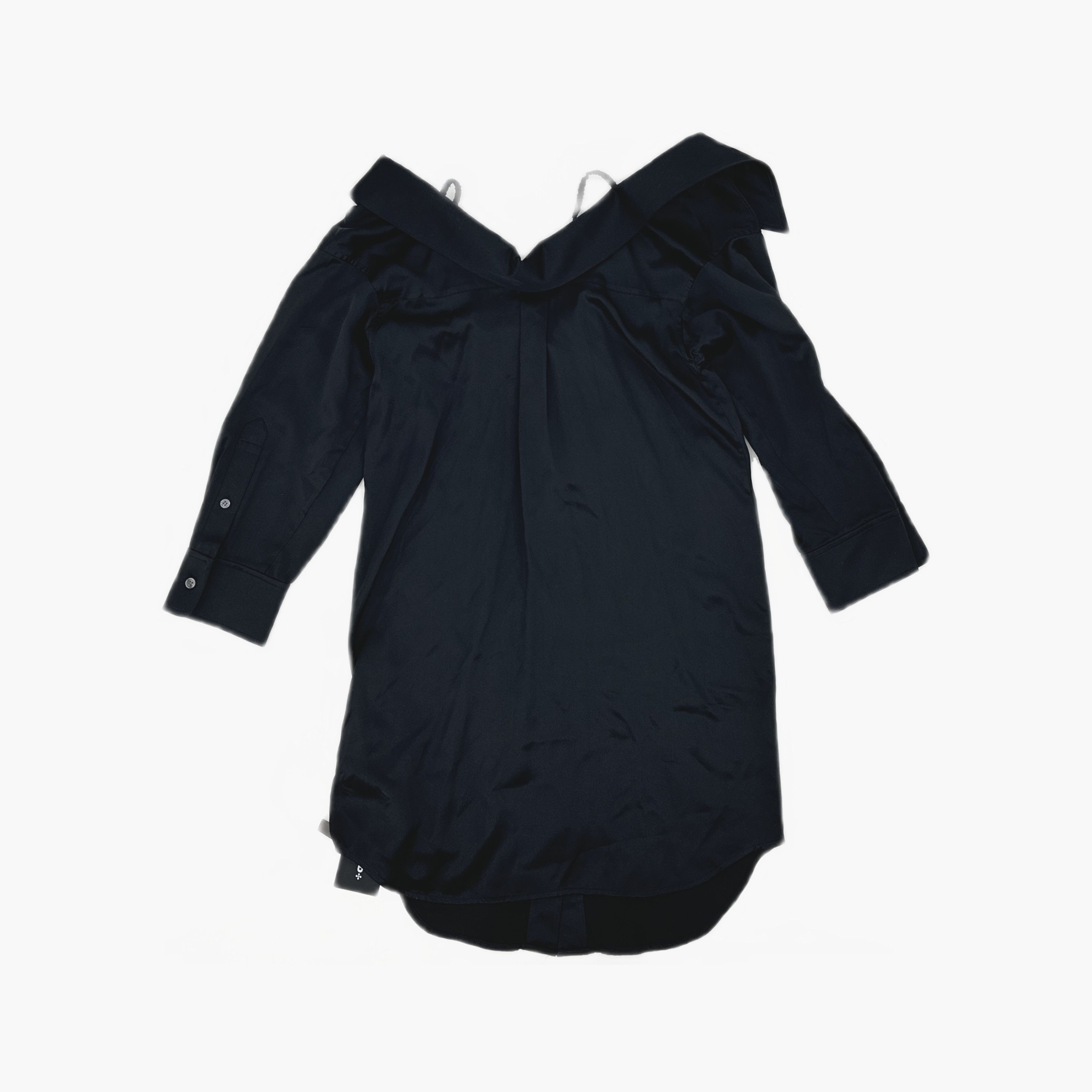 Alexander Wang alexanderwang.t Silk Shirt Mini Dress US 4 Size S / US 4 / IT 40 - 2 Thumbnail