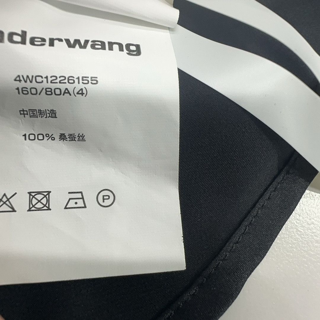 Alexander Wang alexanderwang.t Silk Shirt Mini Dress US 4 Size S / US 4 / IT 40 - 5 Thumbnail