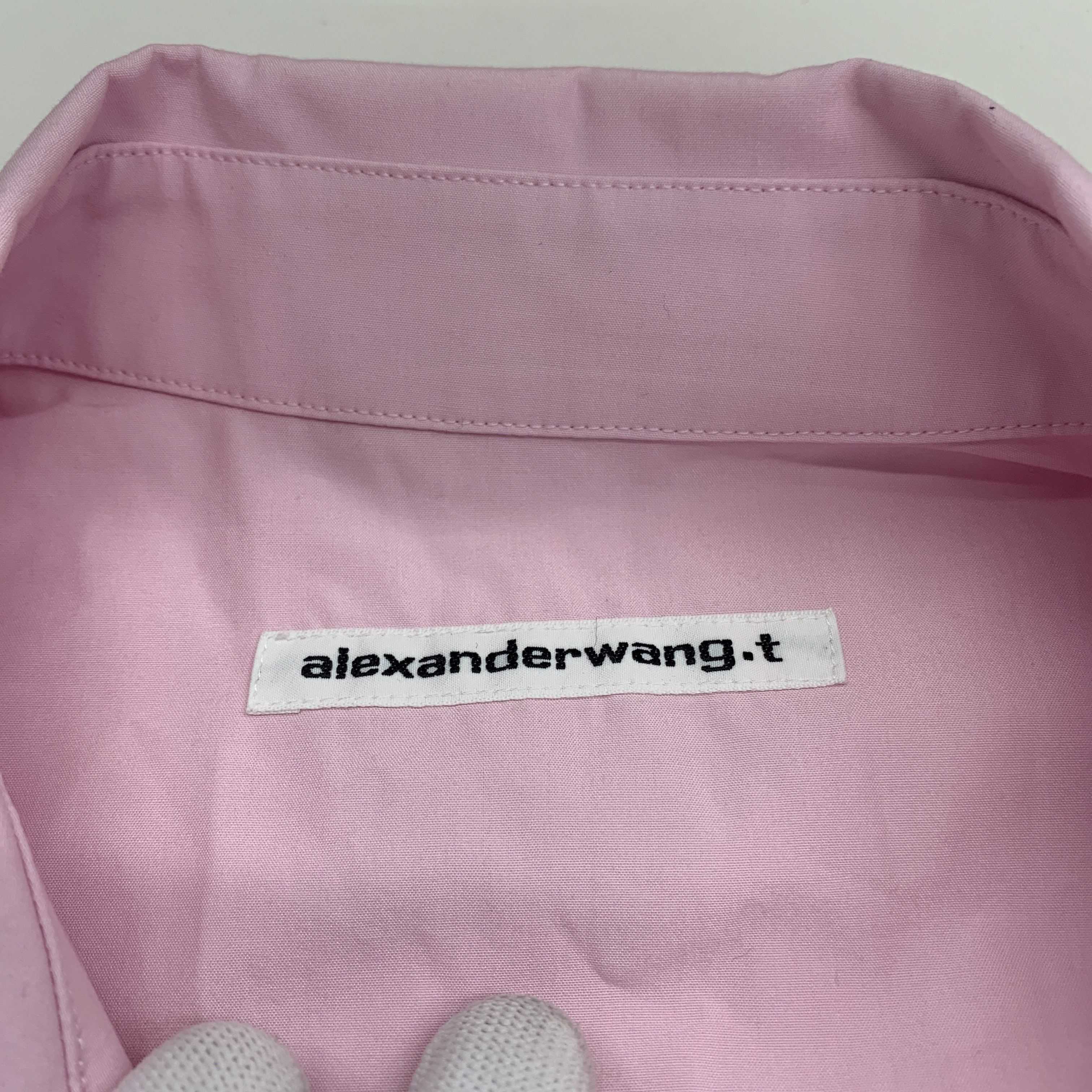 Alexander Wang Alexander Wang Pink Button Up Shirt Size S Size S / US 4 / IT 40 - 3 Thumbnail