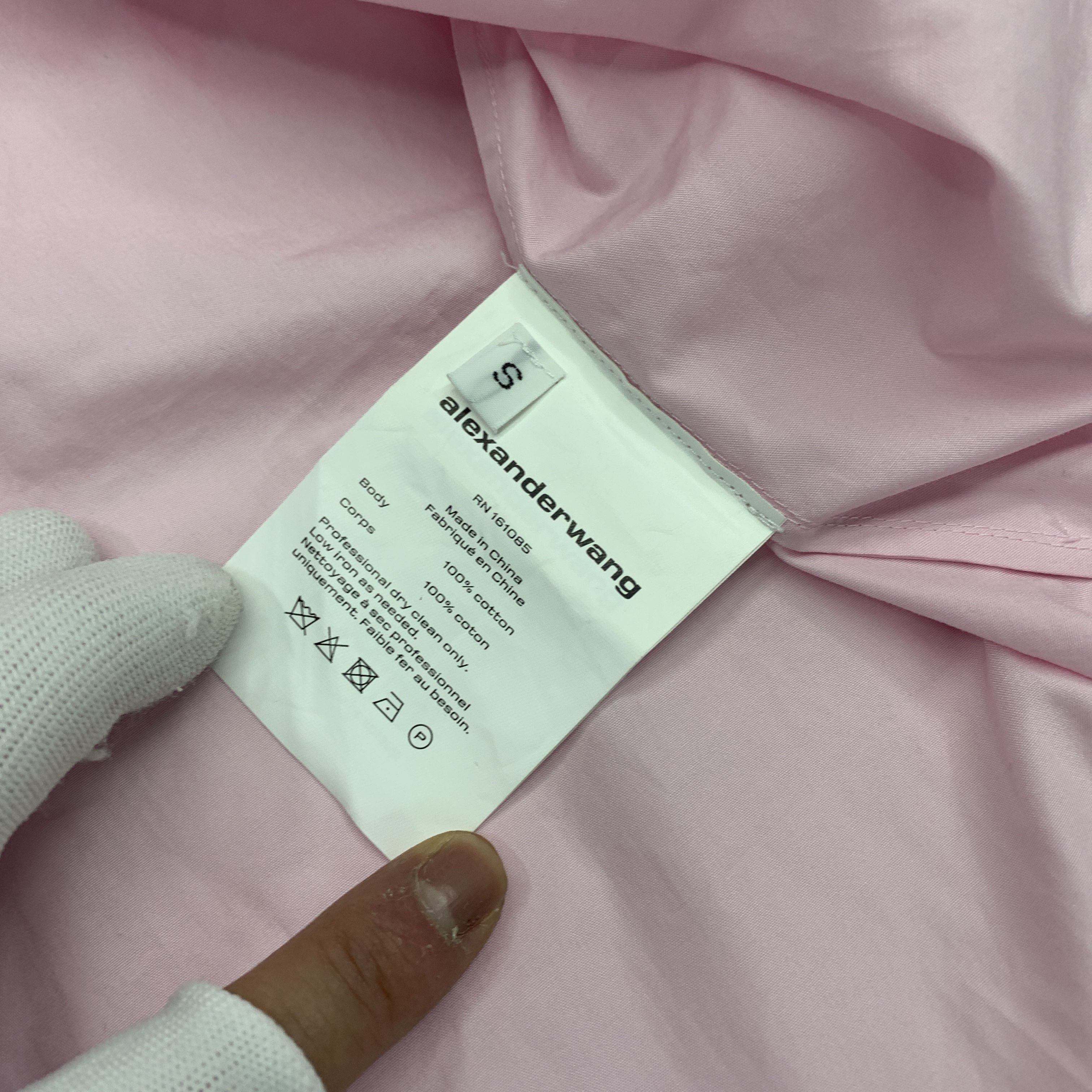 Alexander Wang Alexander Wang Pink Button Up Shirt Size S Size S / US 4 / IT 40 - 4 Thumbnail