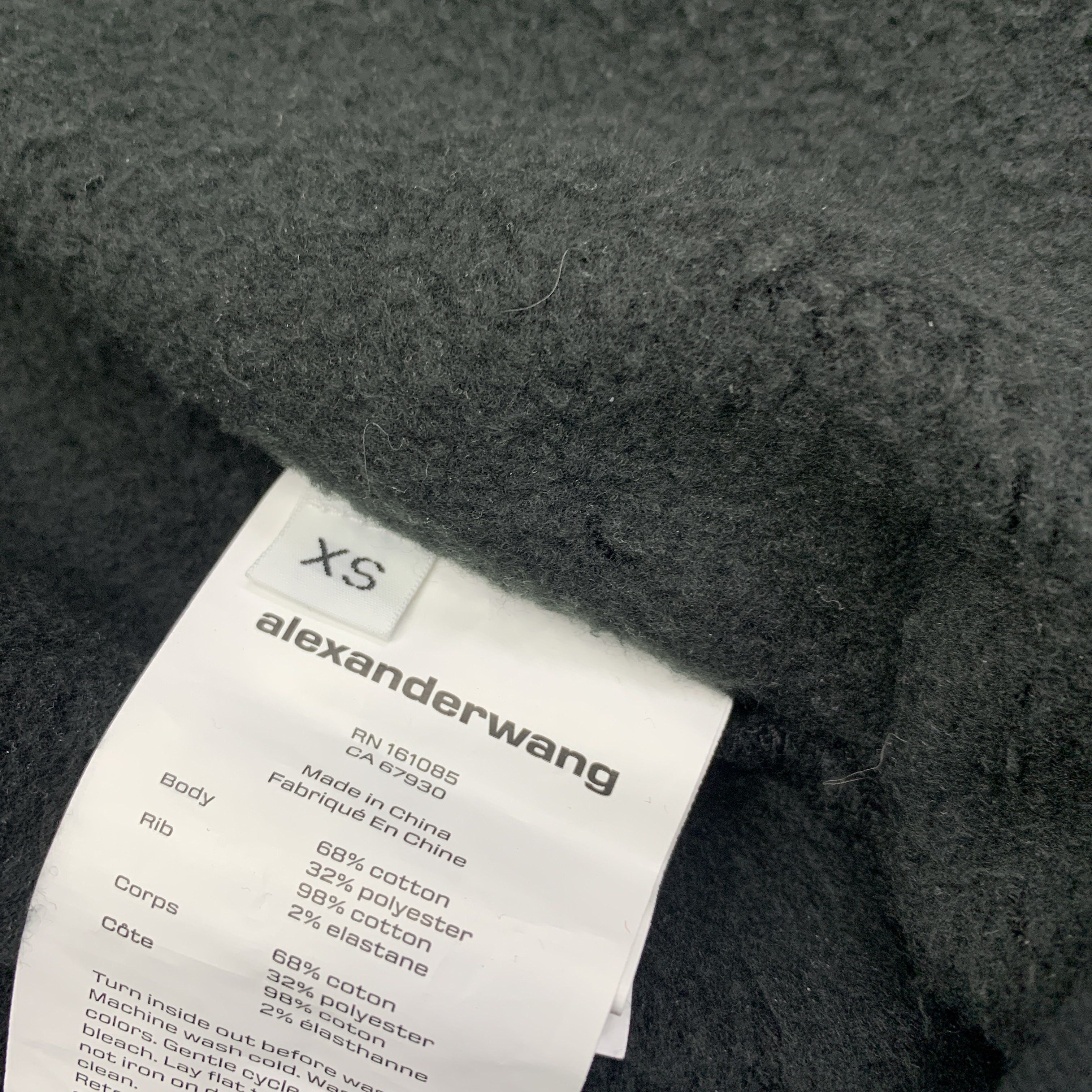Alexander Wang Alexander Wang Matte Star Logo Zip-up Hoodie Size XS Size US XS / EU 42 / 0 - 2 Thumbnail